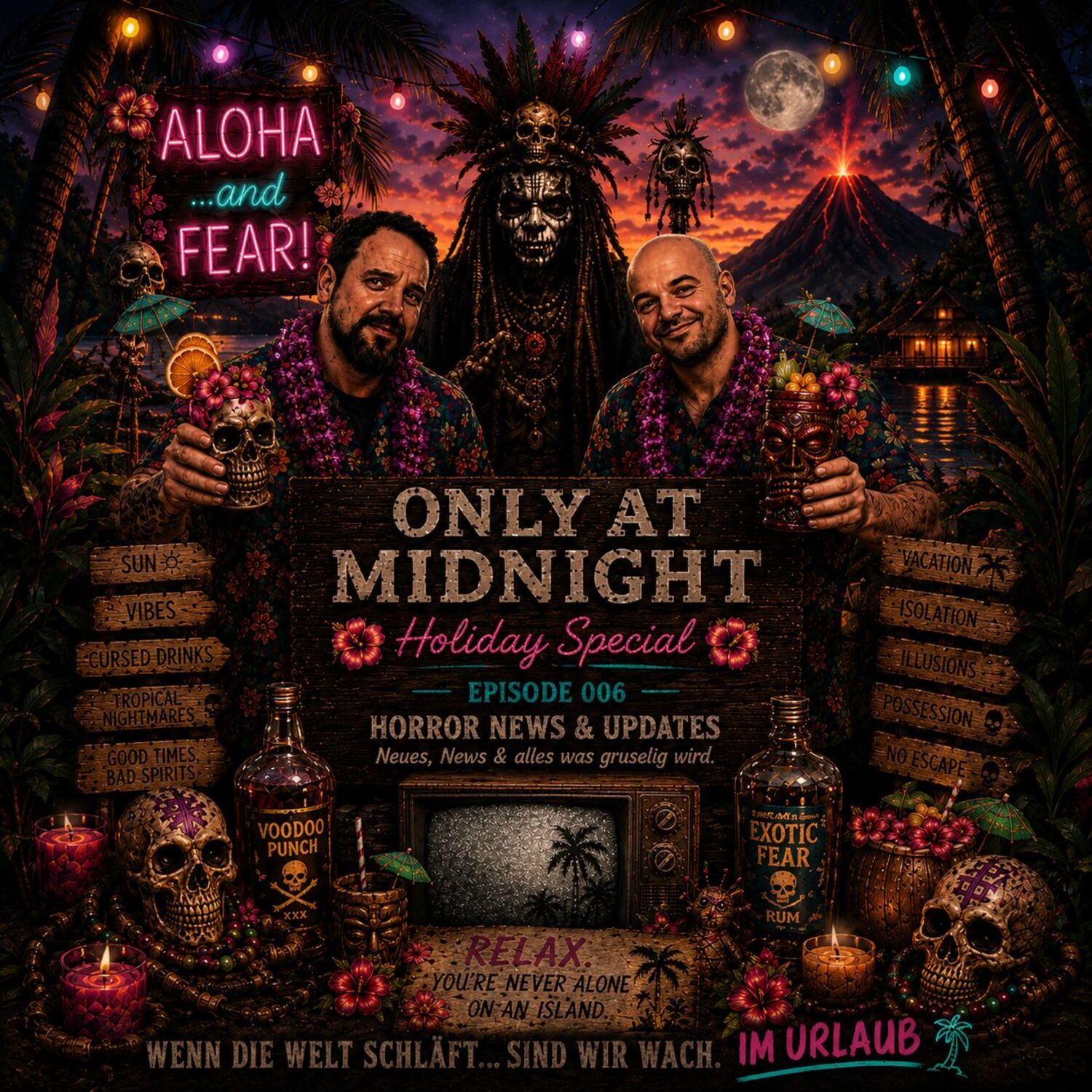 #006 - Urlaubsfolge: Crystal Lake & Horror-Talk | Only at Midnight