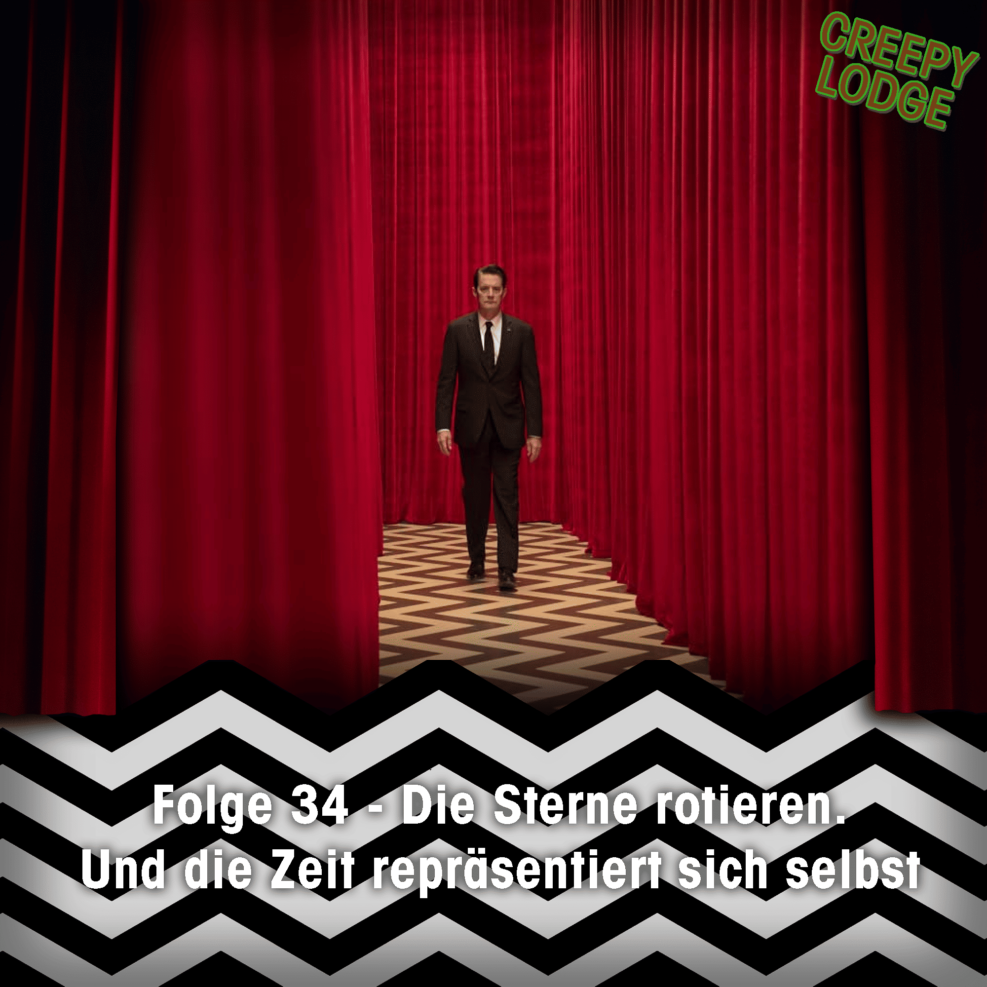 Folge 34 - Die Sterne rotieren. Und die Zeit repräsentiert sich selbst (Twin Peaks: Die Rückkehr Teil 2)