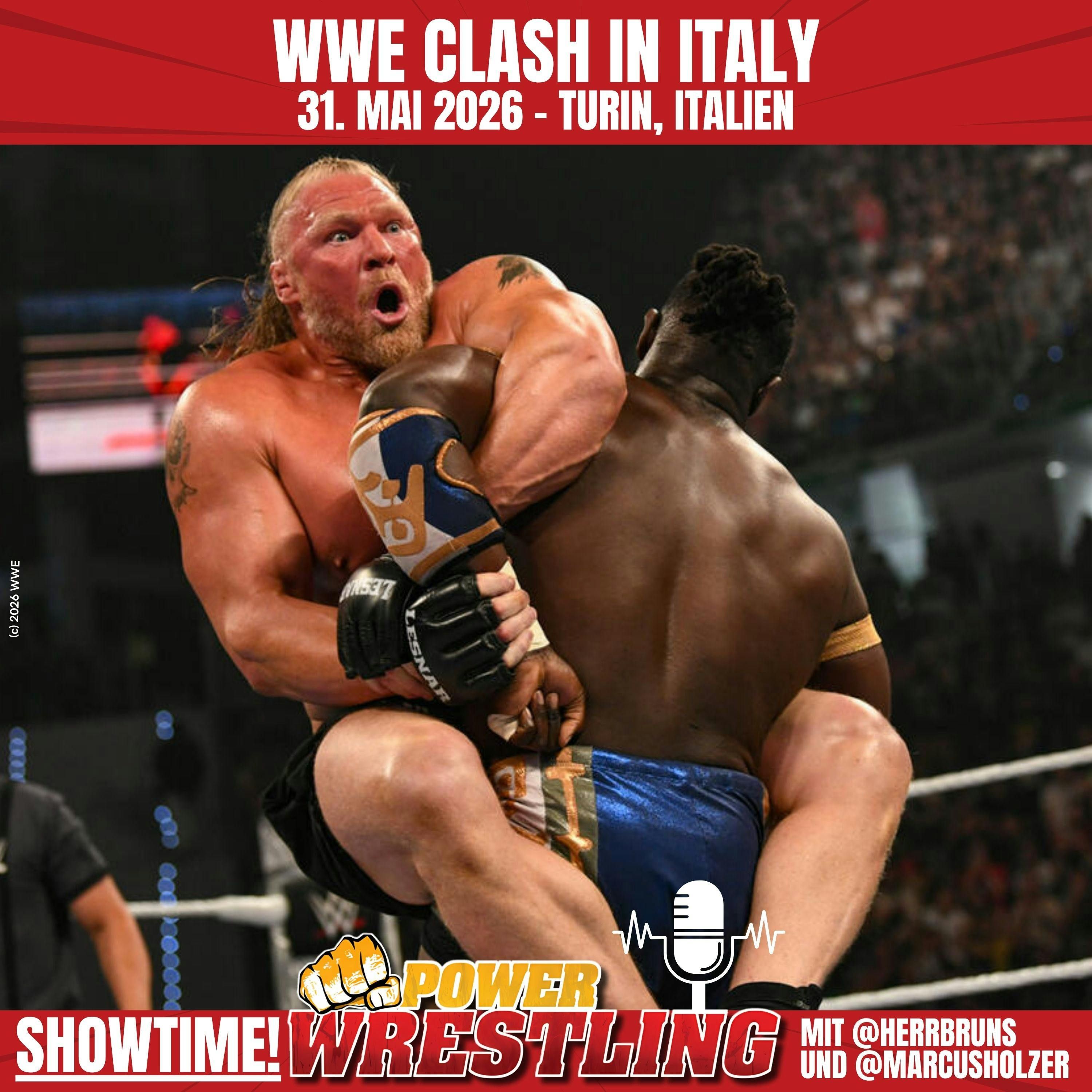 WWE Clash in Italy (31.5.26) REVIEW: Brocks F-5 Hagel! Cody-Kontroverse! Tribal Combat! Titelwechsel