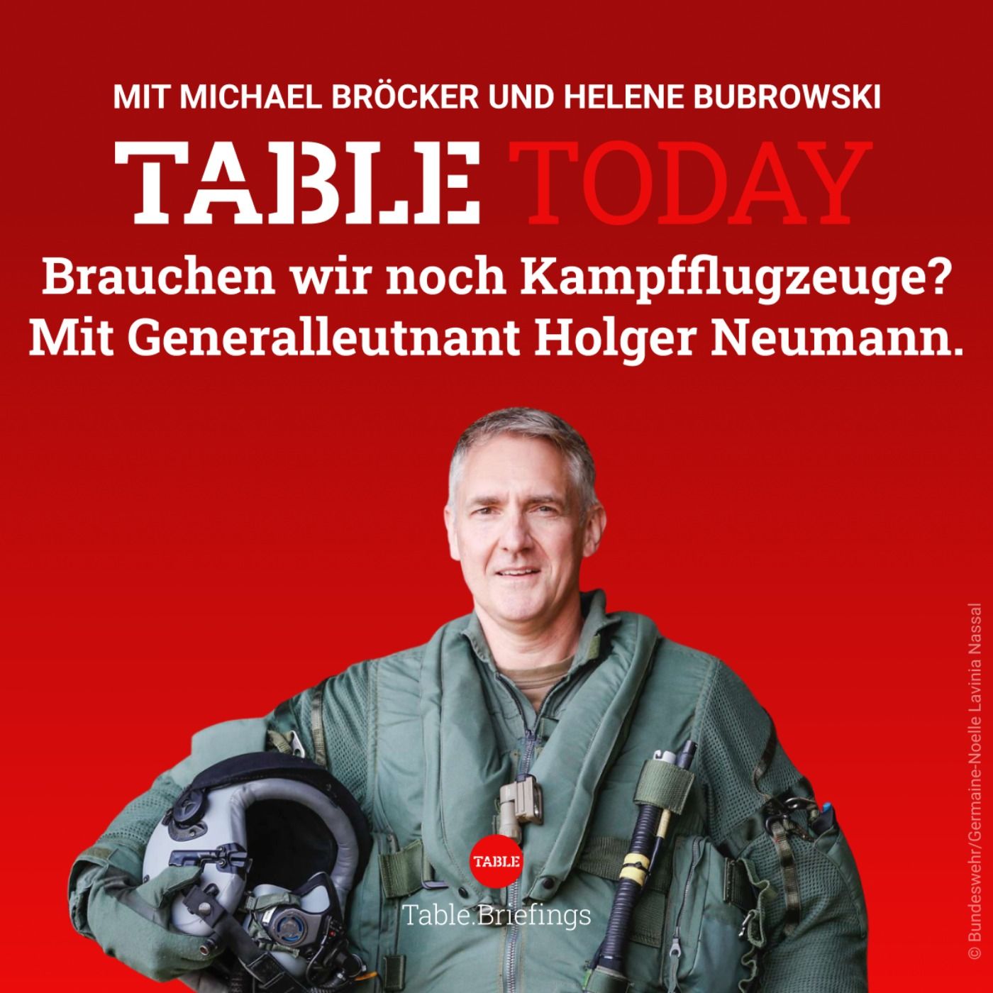 Brauchen wir noch Kampfflugzeuge? Mit Generalleutnant Holger Neumann.
