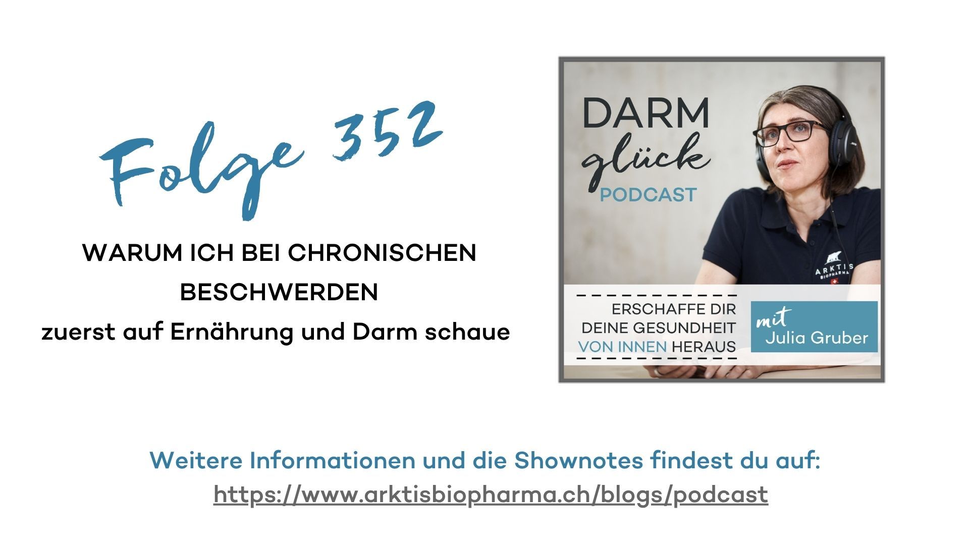 Warum ich bei chronischen Beschwerden zuerst auf Ernährung und Darm schaue (DG352)