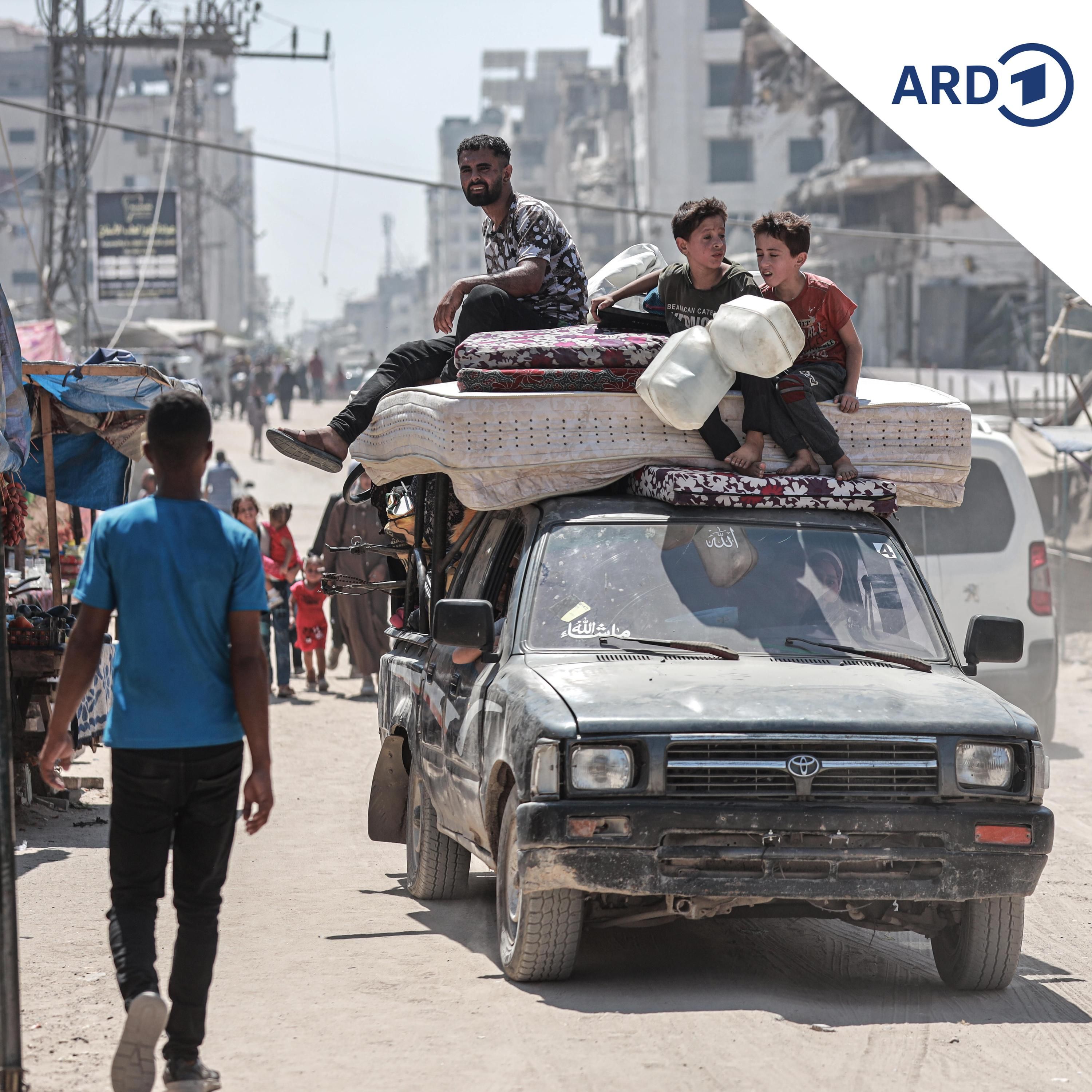 Flucht aus Gaza: Palästinenser in Ägypten