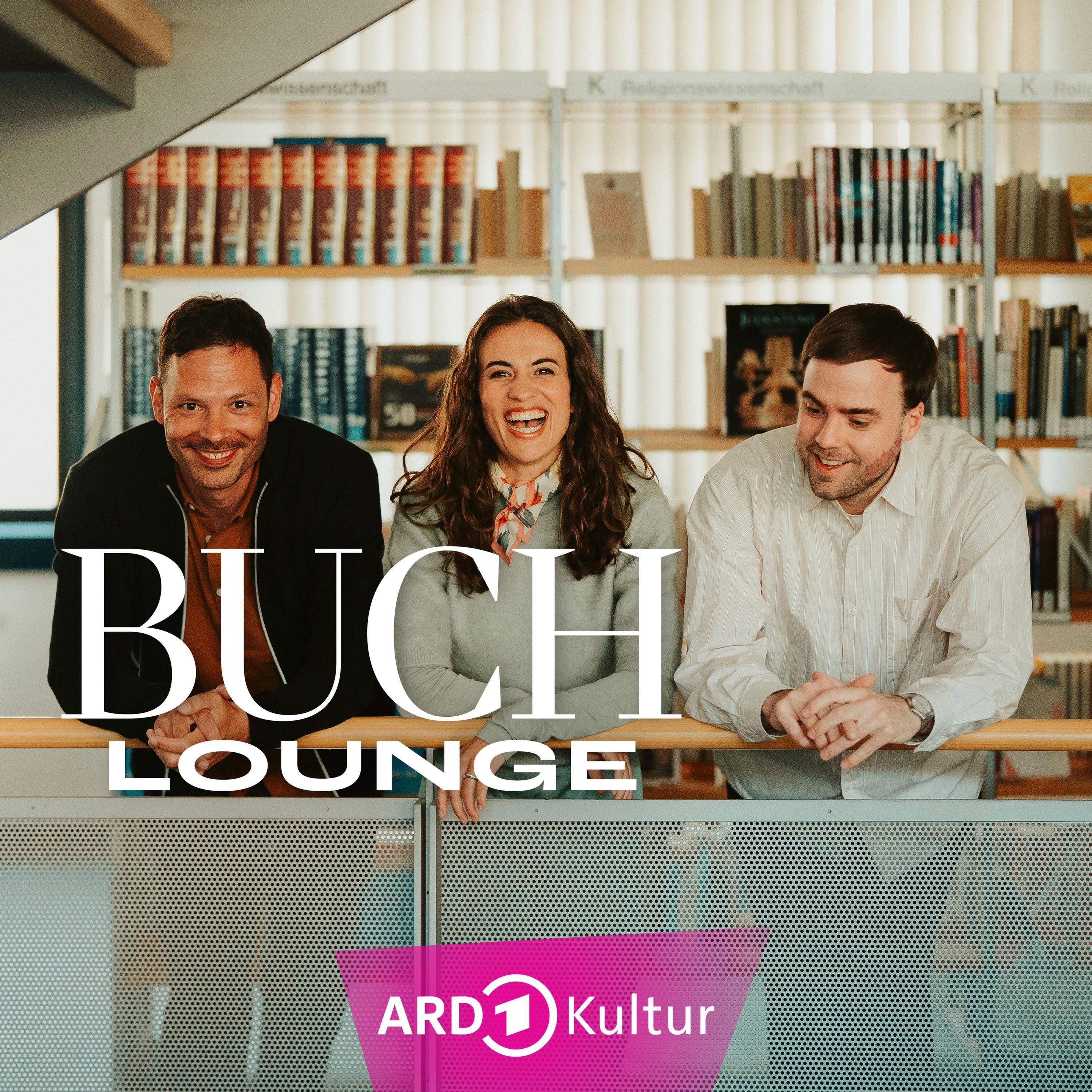 Dominik Bollow und Kurt Prödel zu Gast bei Mona Ameziane in der Buch-Lounge in Saarbrücken