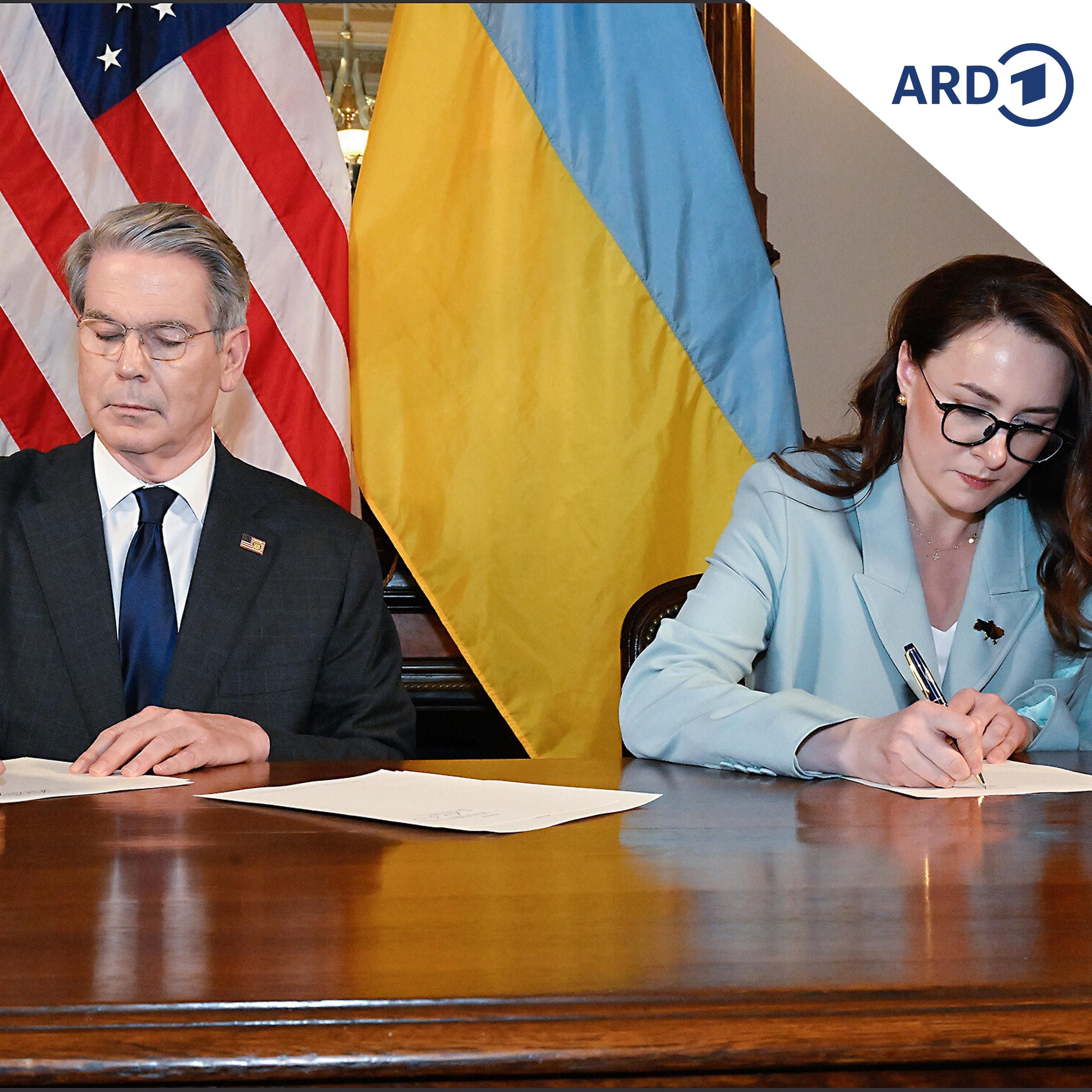USA und Ukraine einigen sich auf Rohstoffabkommen