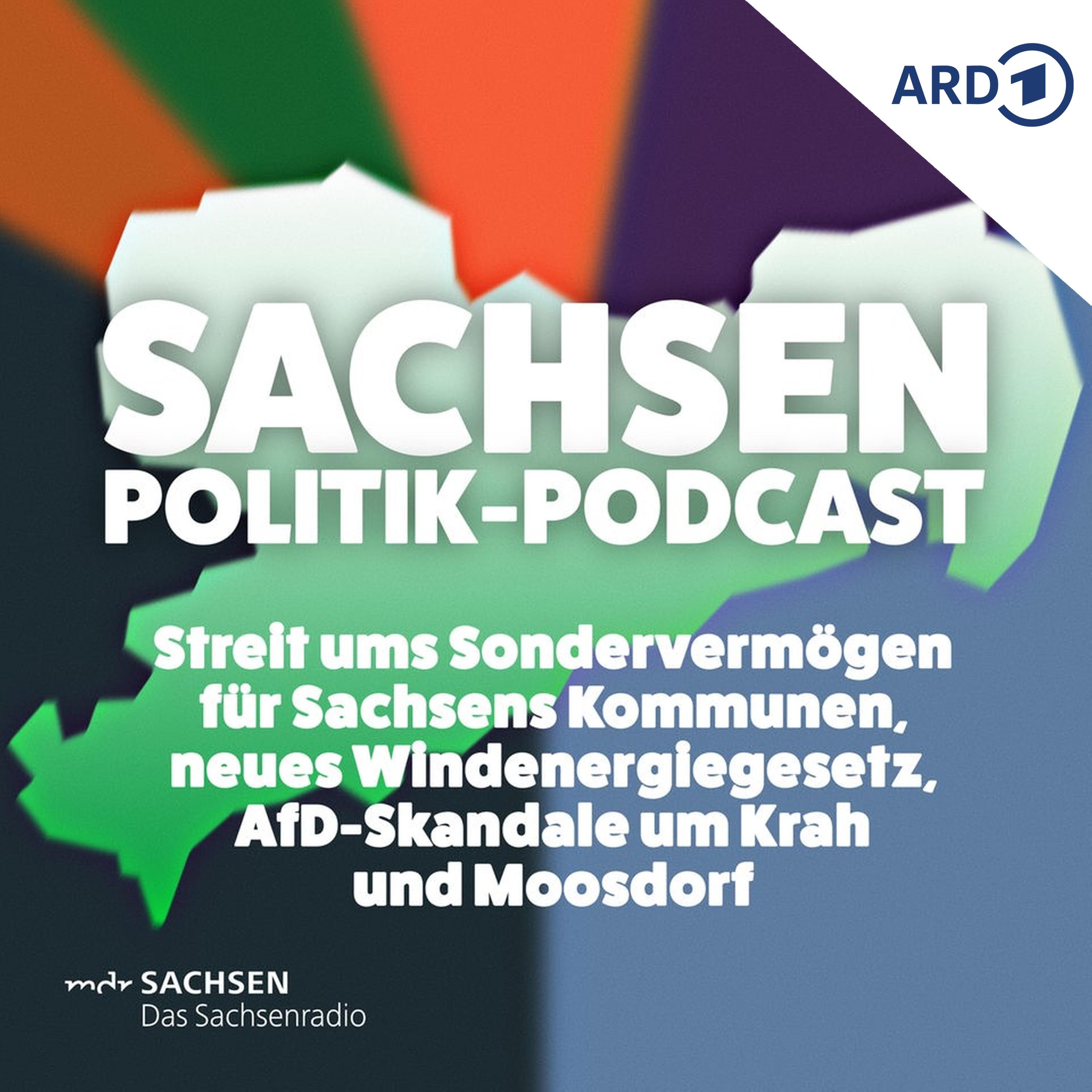 Streit um Sondervermögen für Sachsens Kommunen, neues Windenergiegesetz, AfD-Skandale um Krah und Moosdorf