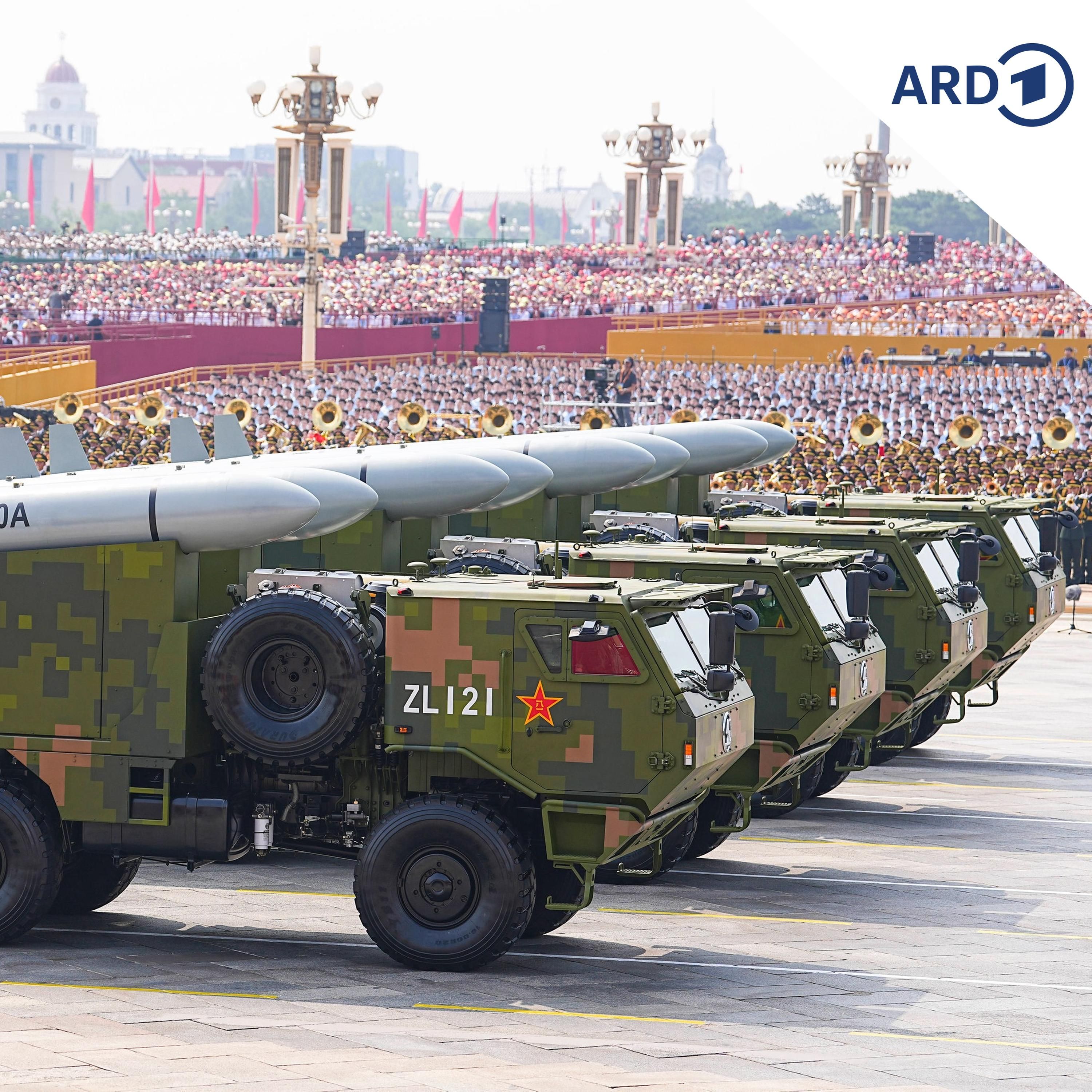 Militärparade in China: Auch der Ukraine-Krieg ist ein Thema