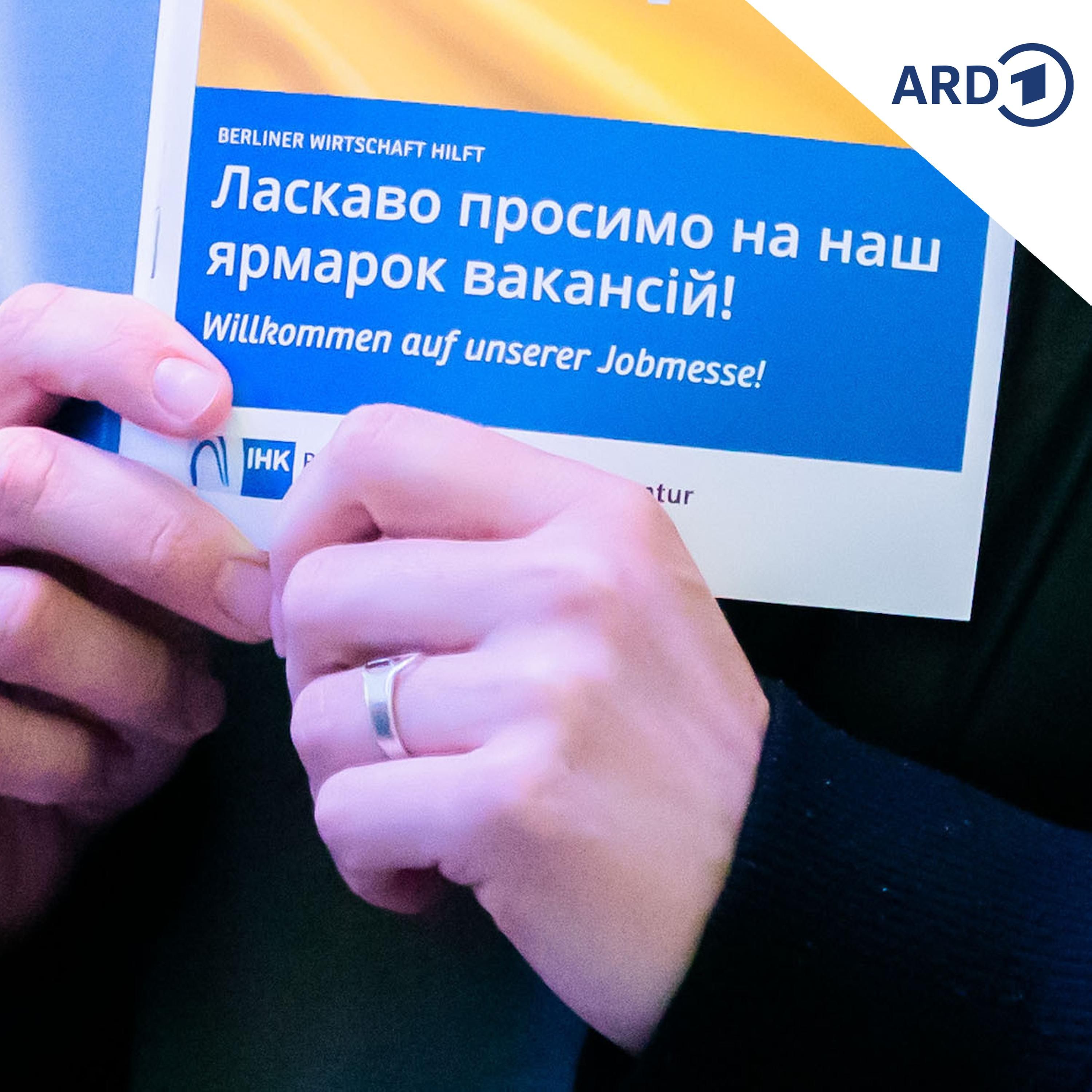 Studie: Jeder zweite geflohene Ukrainer hat einen Job
