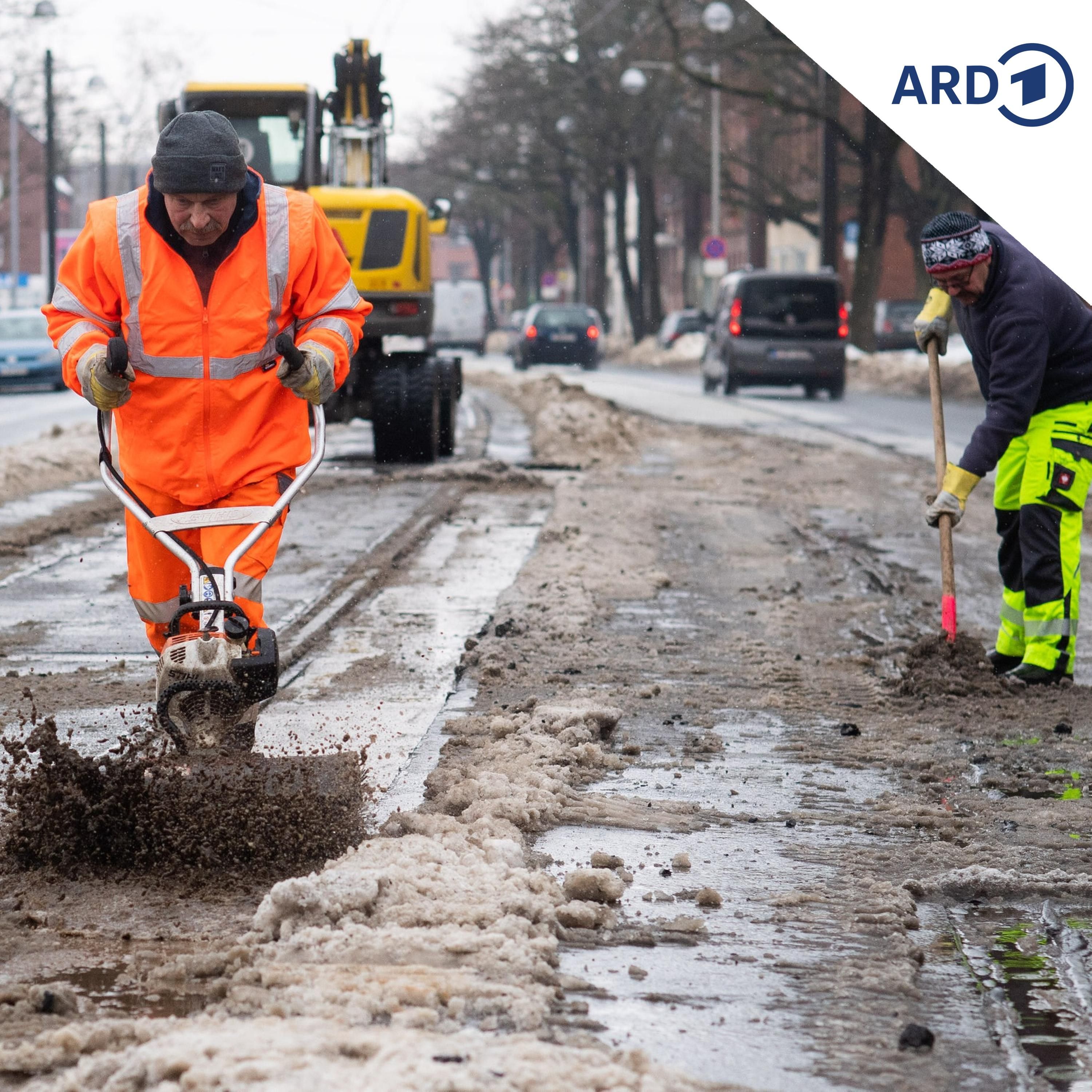 Teure Schäden: Frost setzt Straßenbahnschienen zu