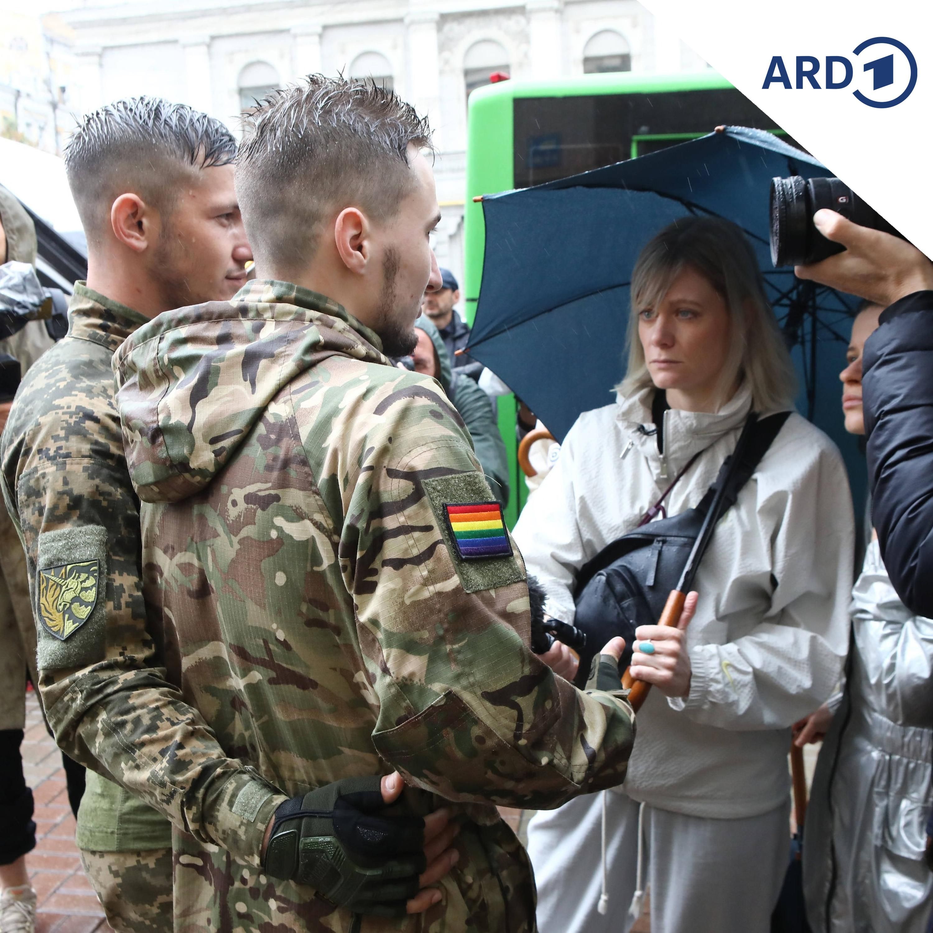 Schwule Soldaten in der Ukraine fürchten um ihre Rechte