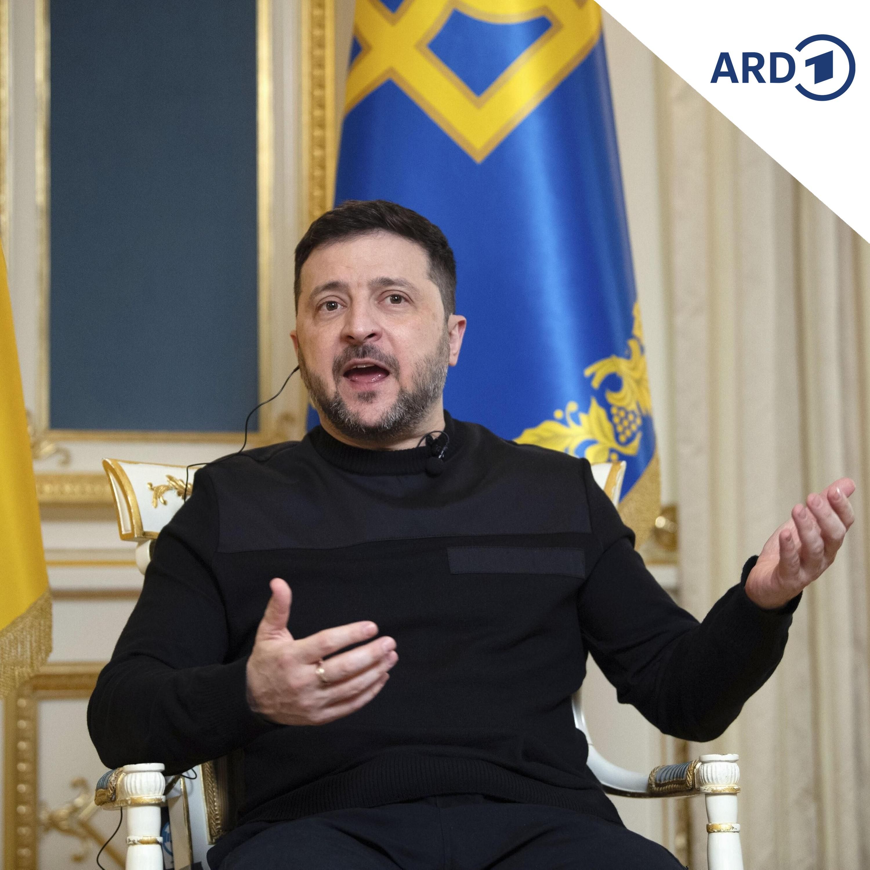 "Sie besiegen uns nicht." - Ukrainischer Präsident blickt auf vier Jahre russische Invasion