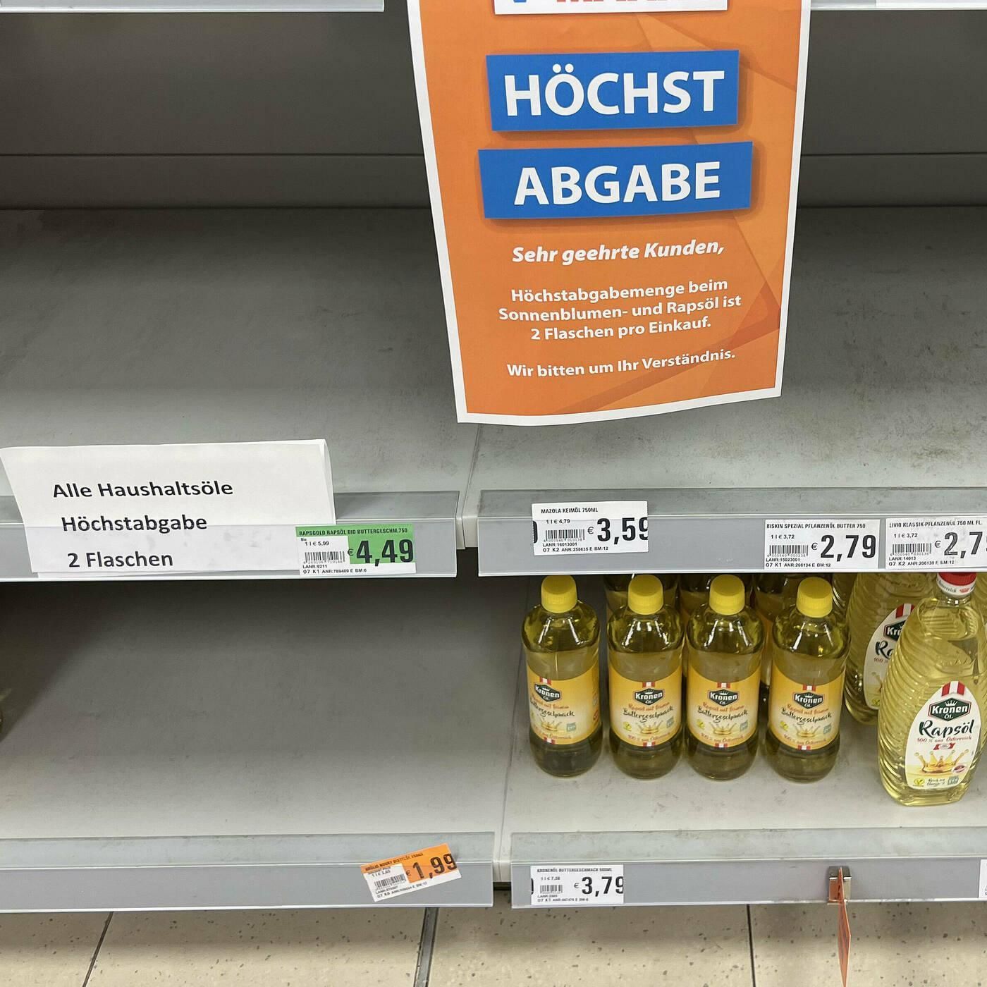 Leere Regale? "Größte Rohstoffkrise seit Zweitem Weltkrieg"