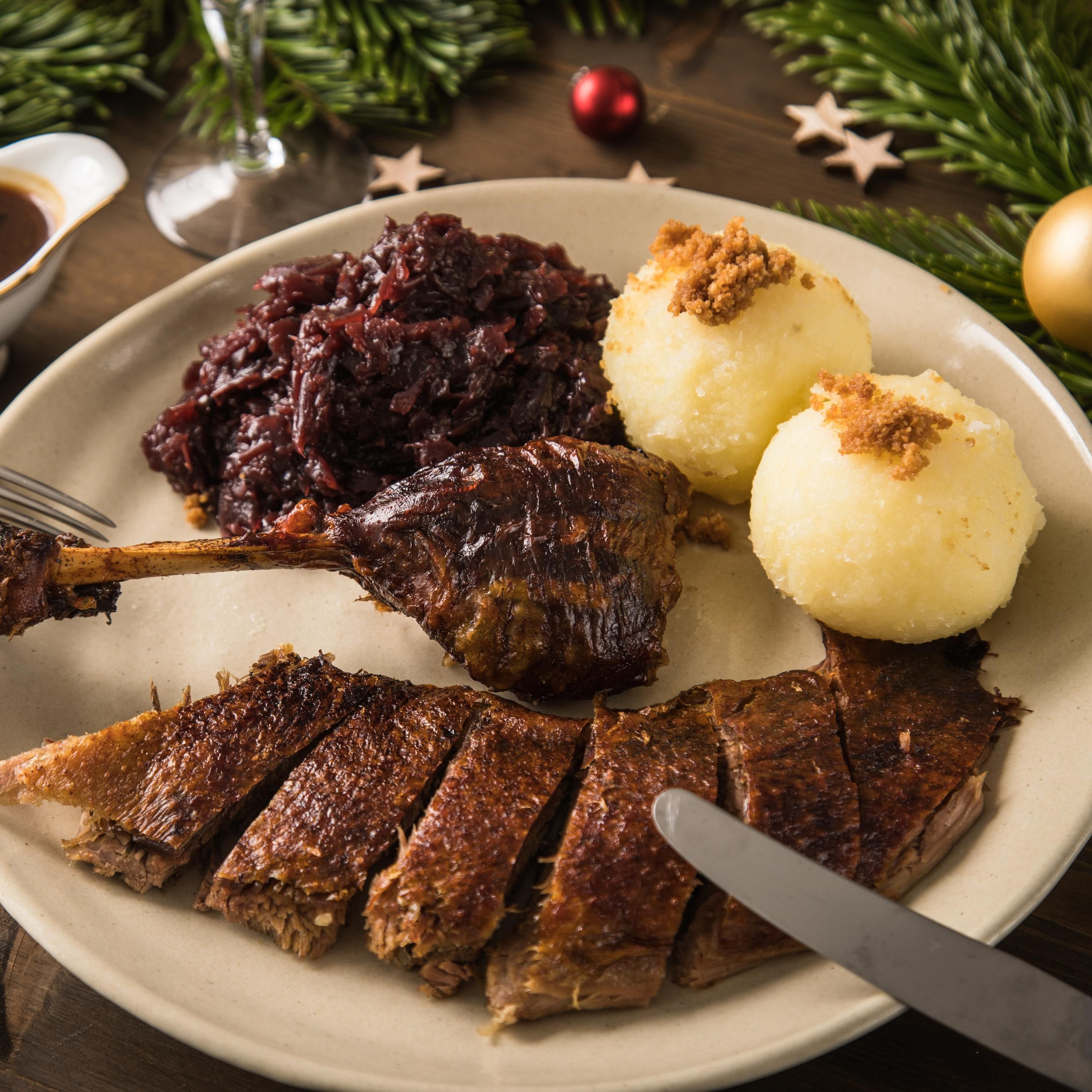 Gesundes Weihnachtsessen? "Riesenportion Rotkohl"