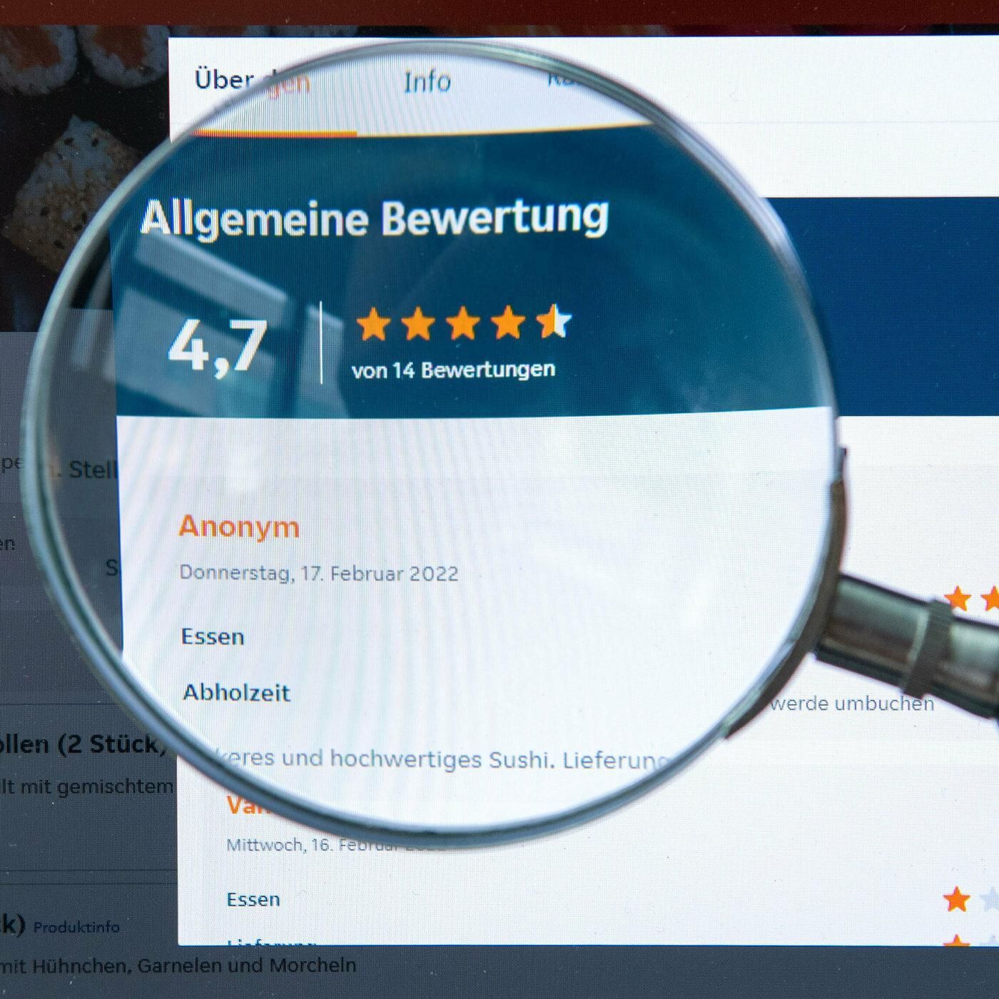 Fünf Sterne gegen Bezahlung: Fake-Bewertungen fluten das Netz