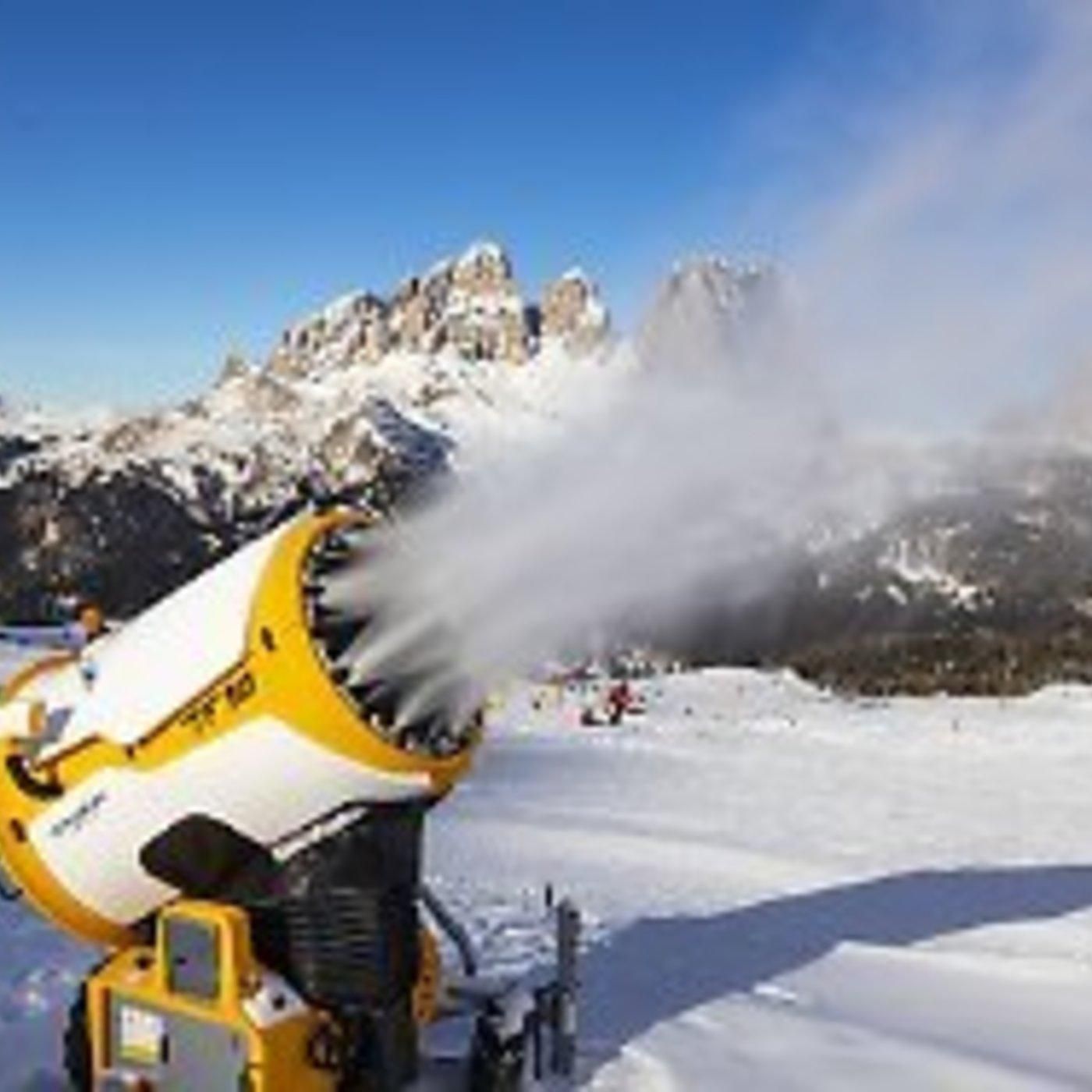 Deutsche Skigebiete leben von Kunstschnee