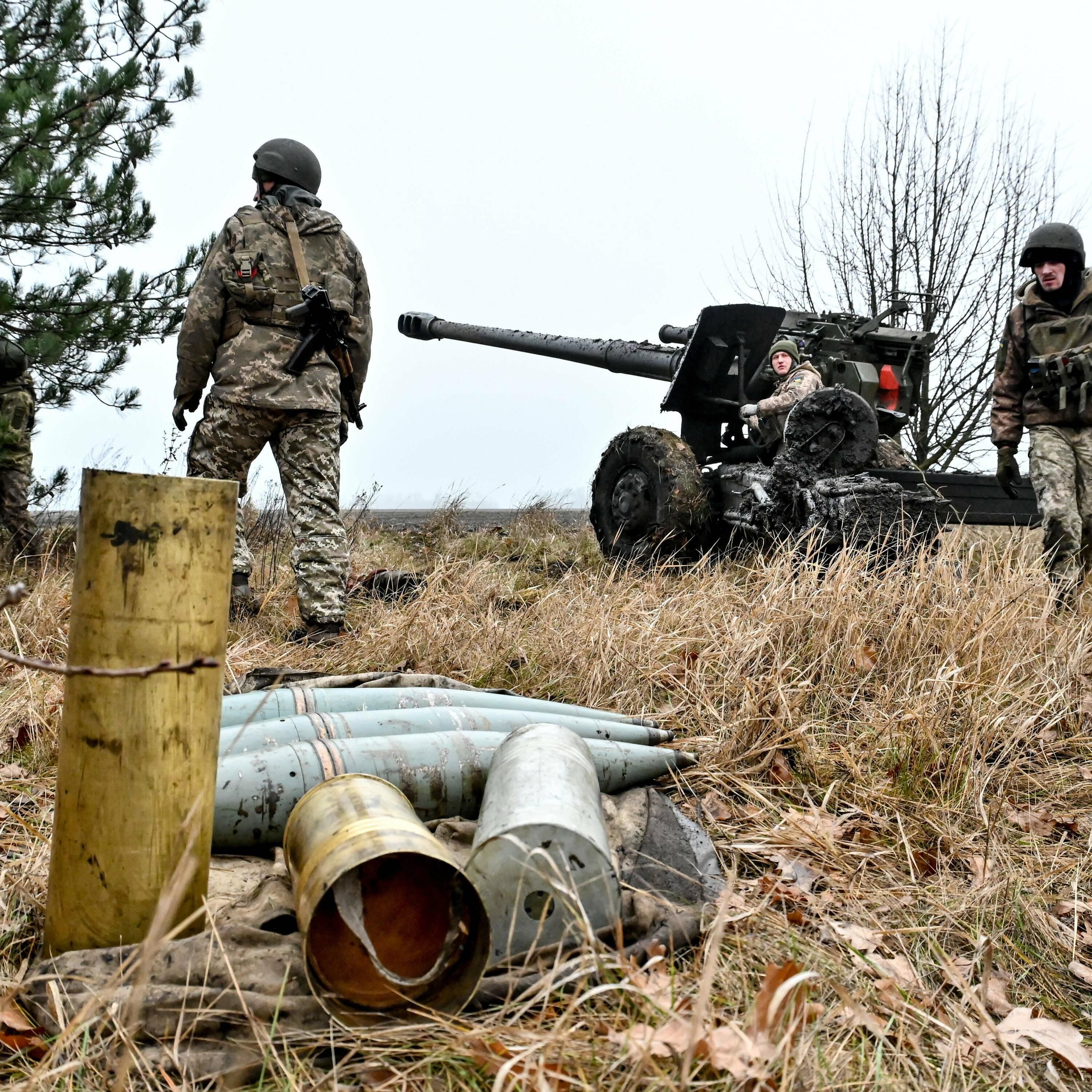 Die Ukraine hat ein Munitionsproblem