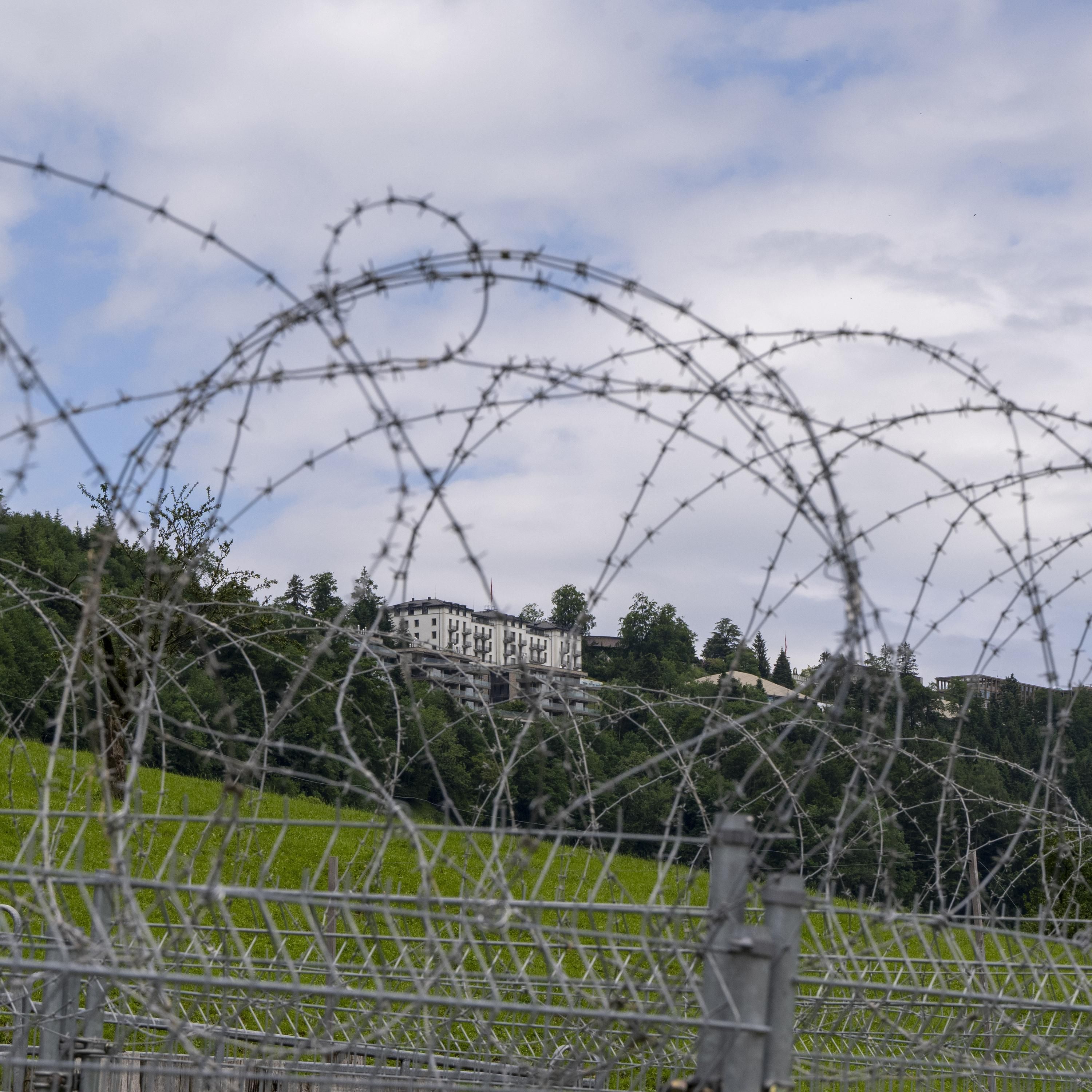Abgeriegelte Bergidylle: So streng bewacht die Schweiz die Ukraine-Konferenz