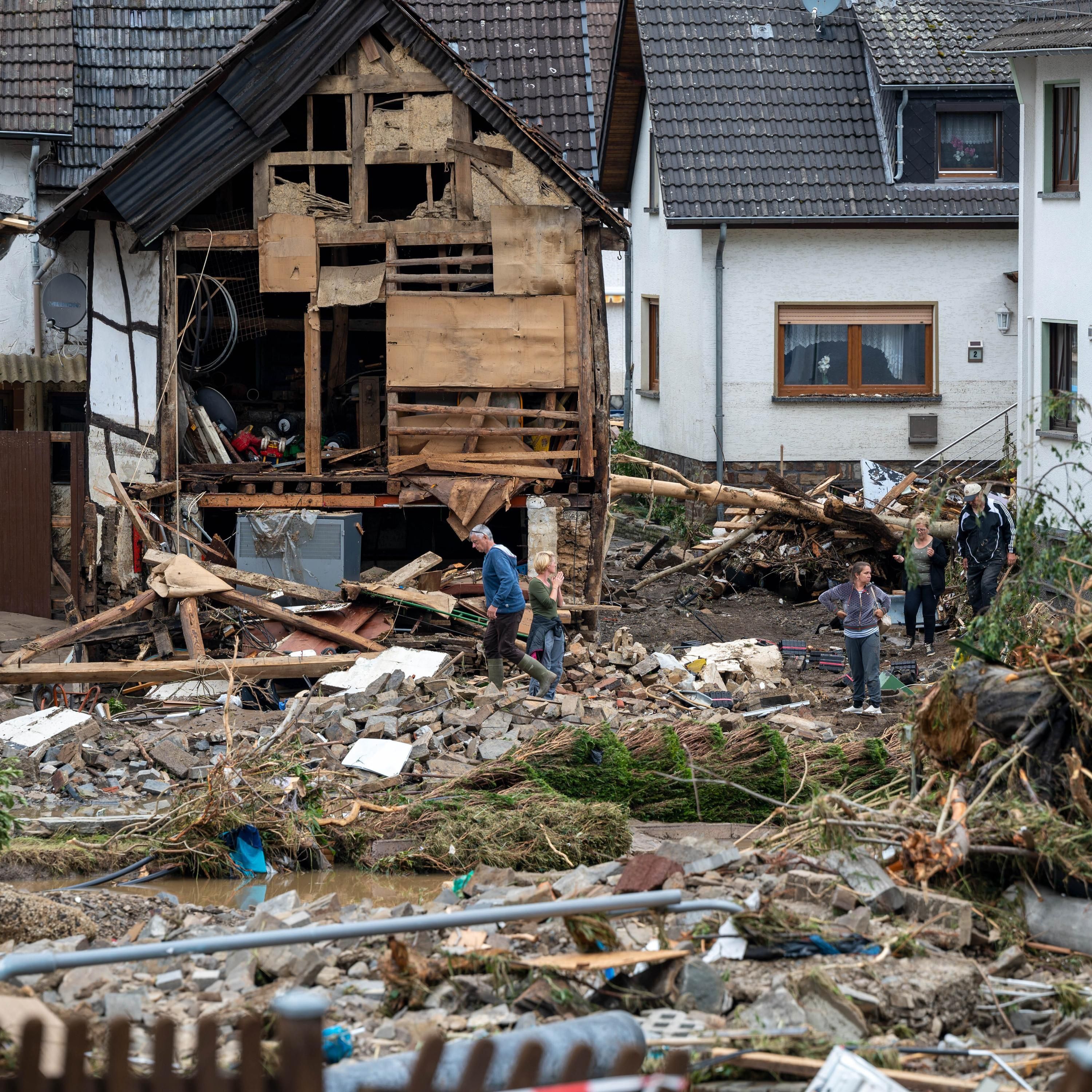 Nicht versichert in der Flutkatastrophe