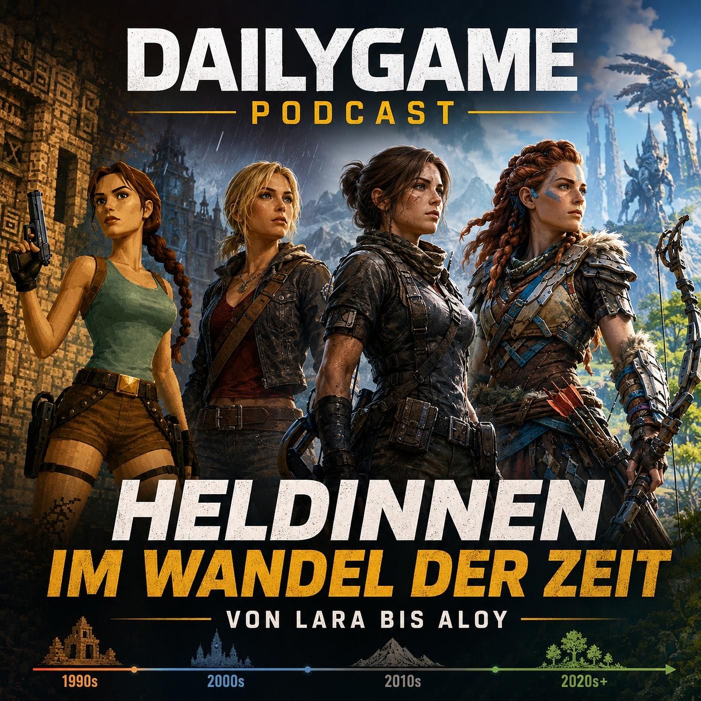 Heldinnen im Wandel der Zeit - So haben sich Frauen im Gaming gewandelt