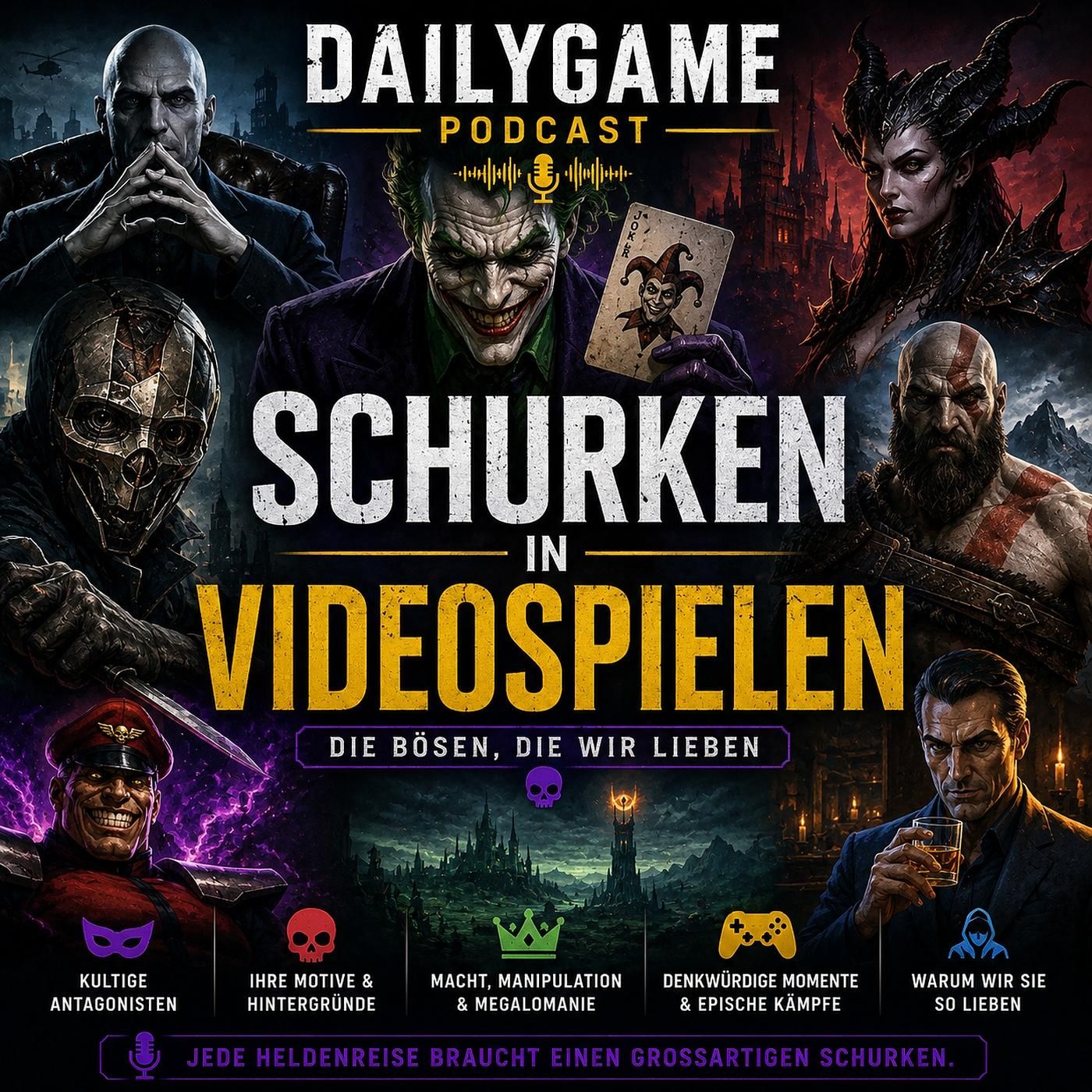 Schurken in Videospielen - Unsere Lieblings-Bösewichte
