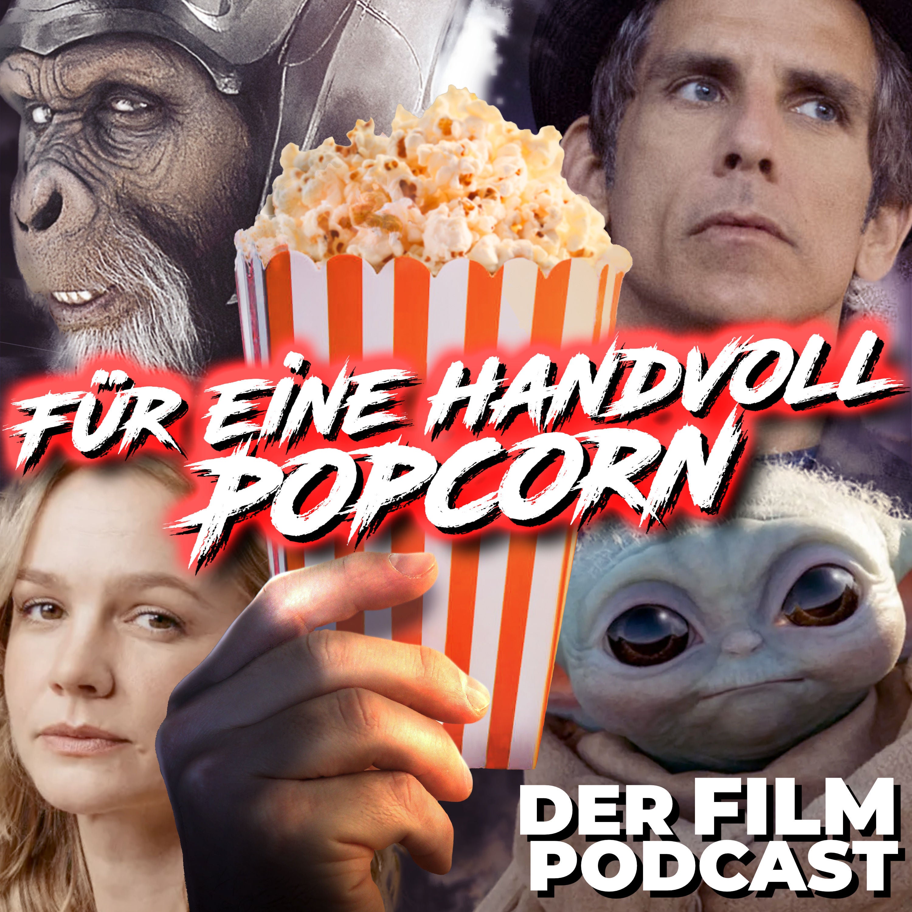 Folge 57 - Ferne Welten, toxisches Hollywood und Ben Stiller in der Midlife-Crisis (Planet der Affen, She Said, Gefühlt Mitte Zwanzig, Django, The Mandalorian, The Last of Us, Paper Girls uvm.)