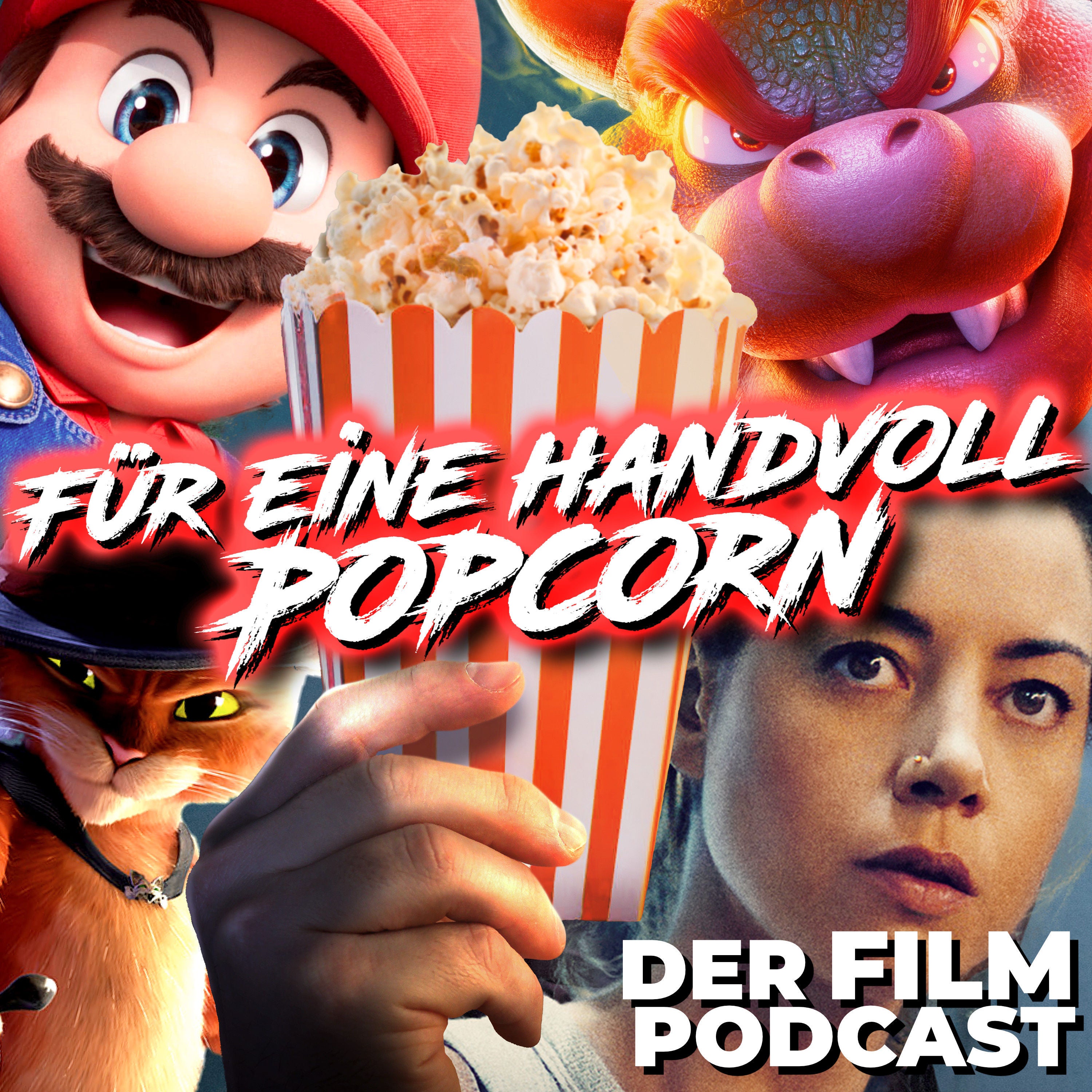 Folge 62 - Nintendo im Kino, Humor aus Frankreich und eine Katze mit Akzent (Super Mario Bros Film, Monsieur Claude und sein großes Fest, Der gestiefelte Kater: Der letzte Wunsch, Emily the Criminal)