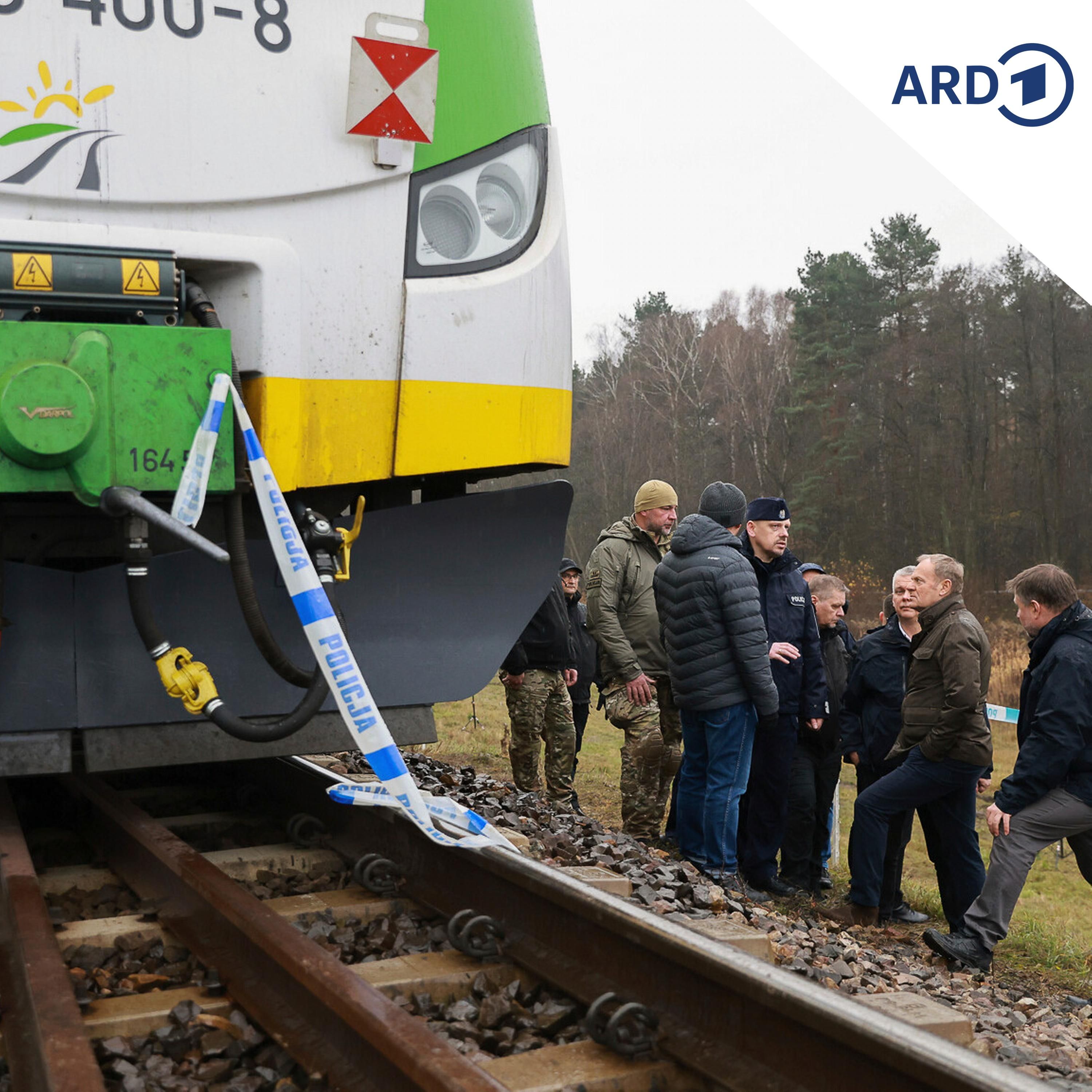 Explosion auf Bahnstrecke zwischen Warschau und Lublin