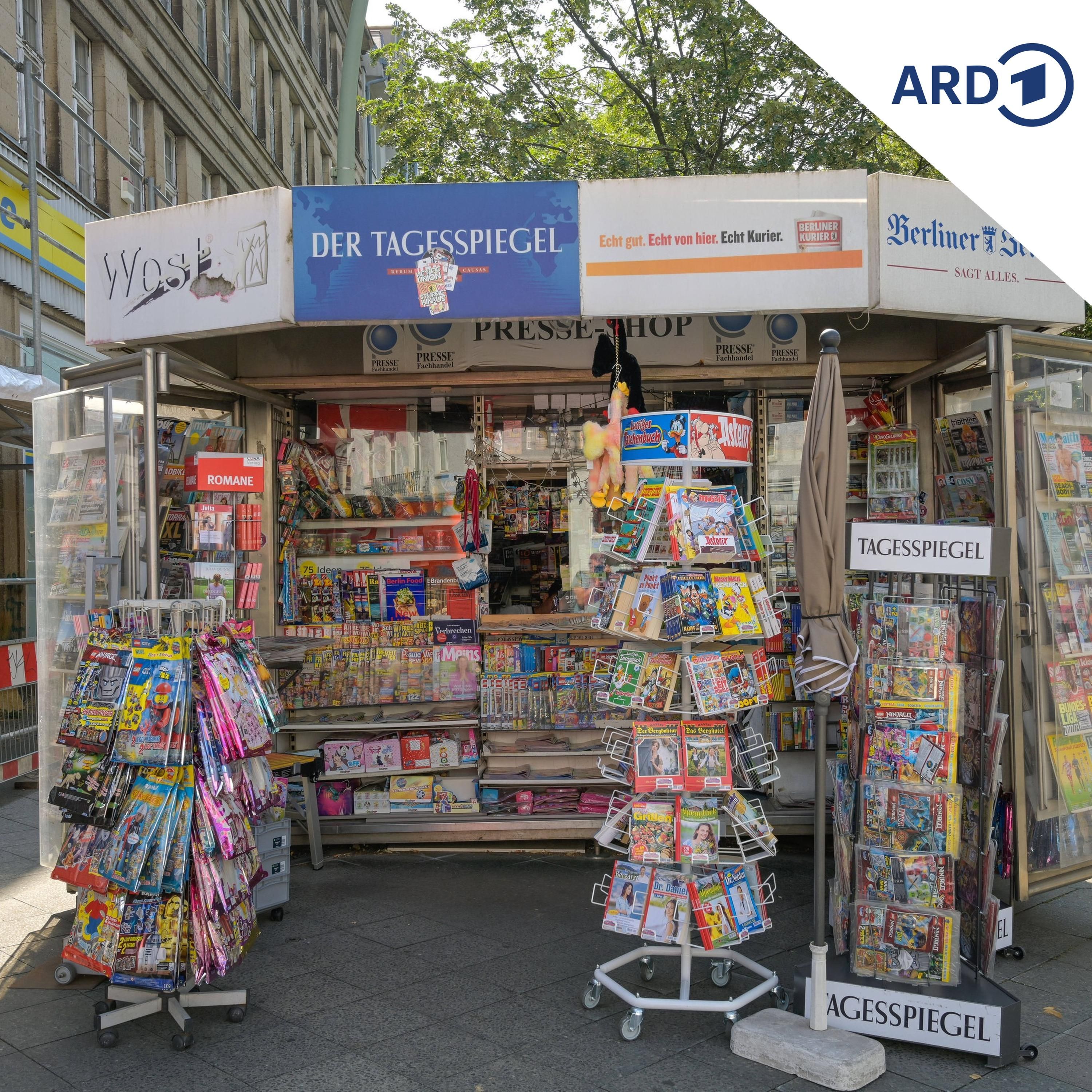 Wie die Zeitungskioske bei unseren Nachbarn langsam verschwinden