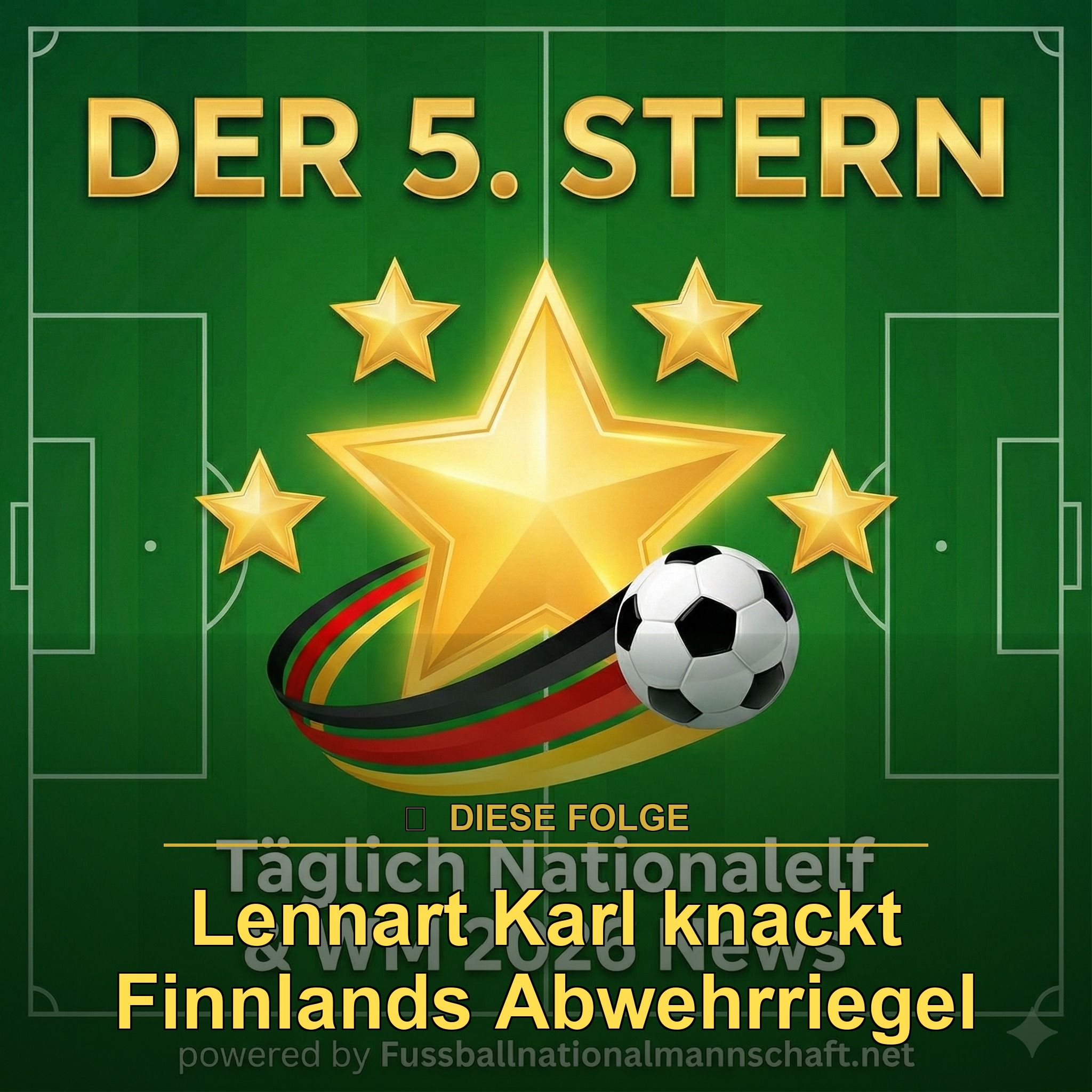 Deutschland gewinnt 4:0 im Länderspiel gegen Finnland - Lennart Karl der Matchwinner