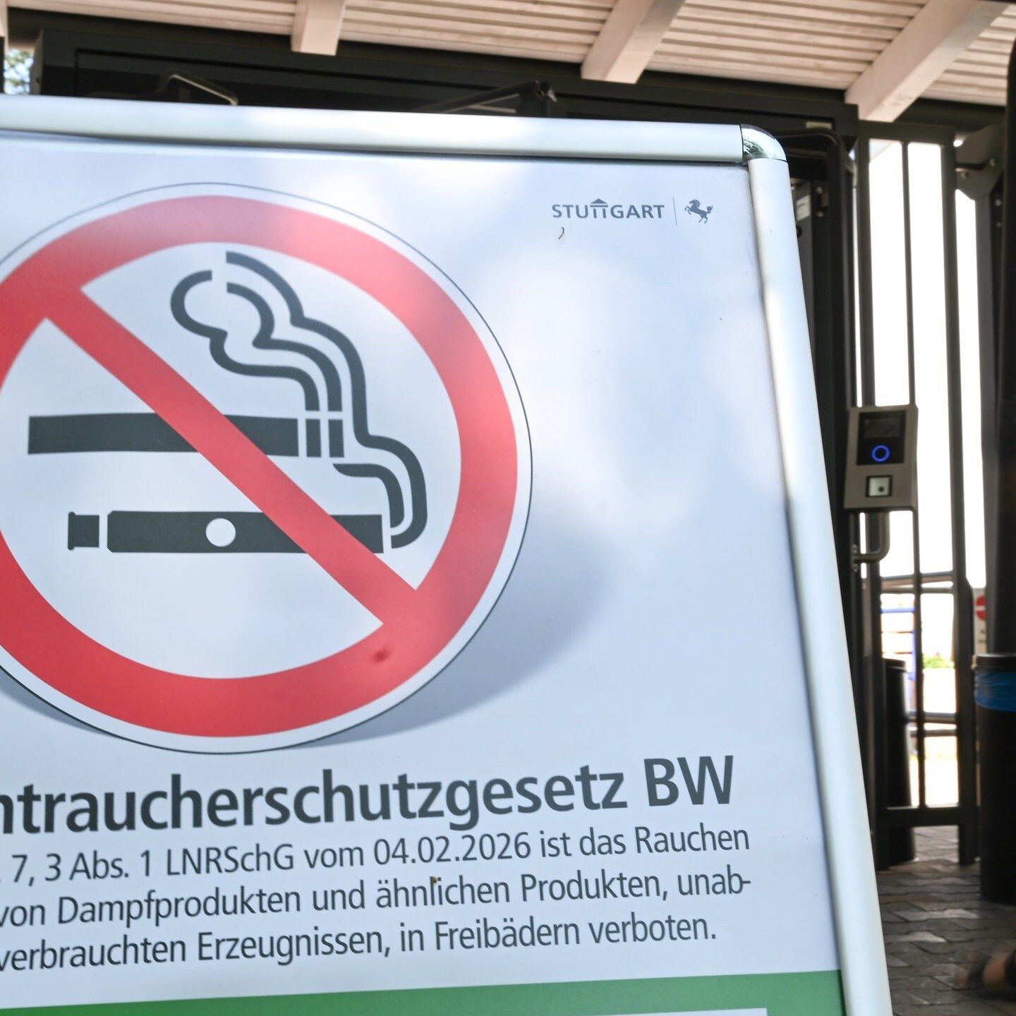 Rauchfrei im Freien