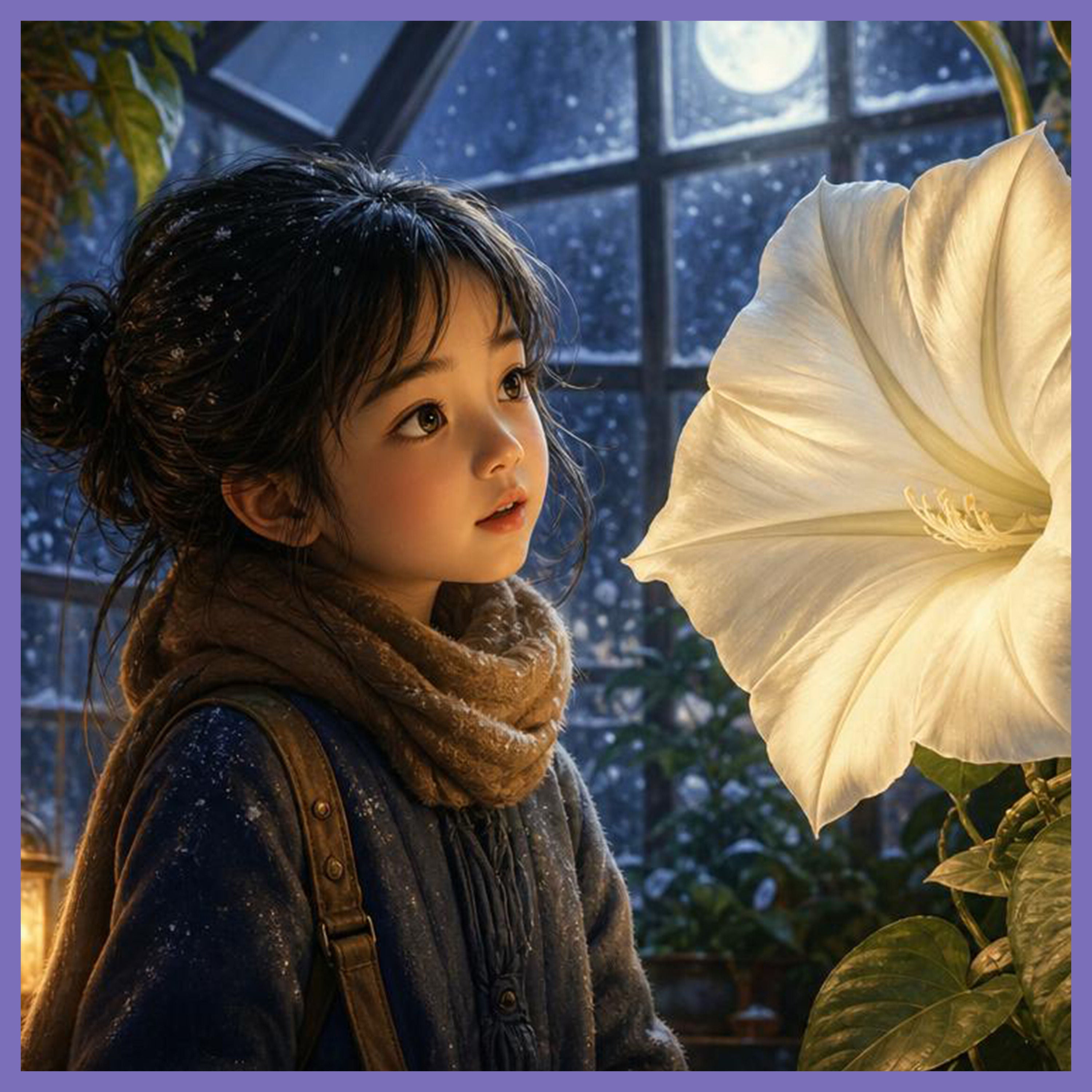 Yuki und die Mondblume – Gute Nacht Geschichte für Kinder
