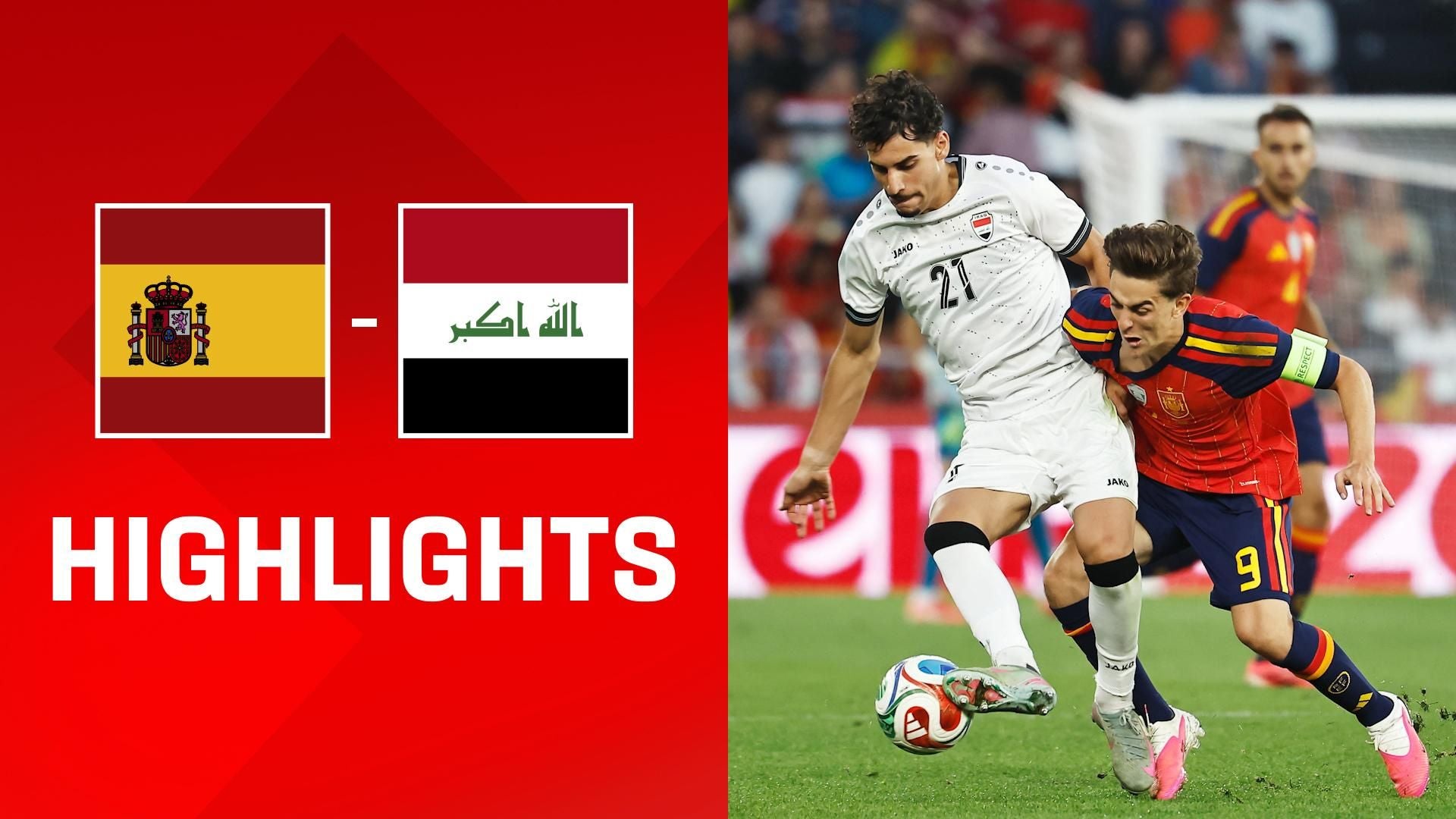 Spanien - Irak