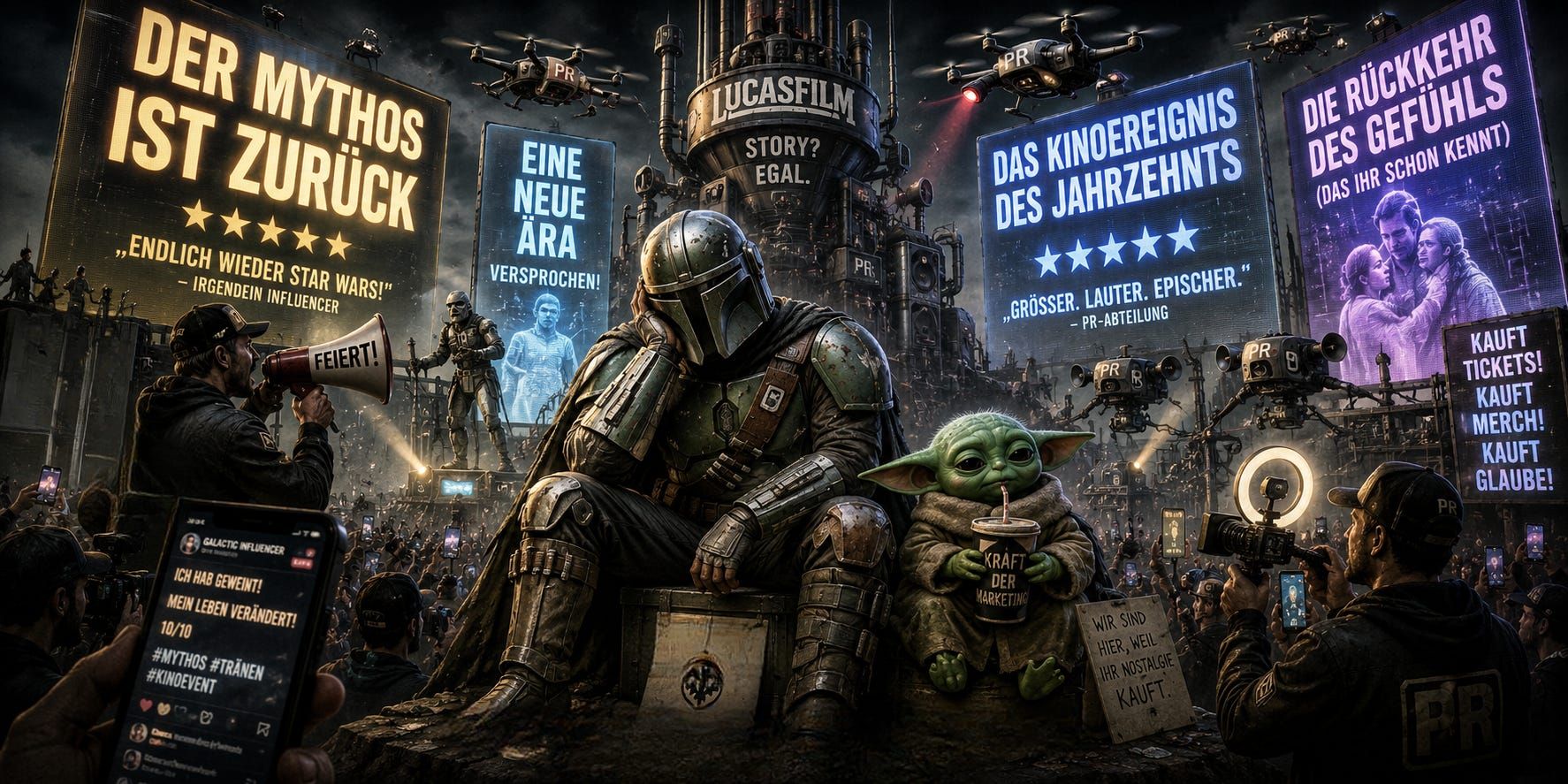 Lucasfilm gegen die Wirklichkeit