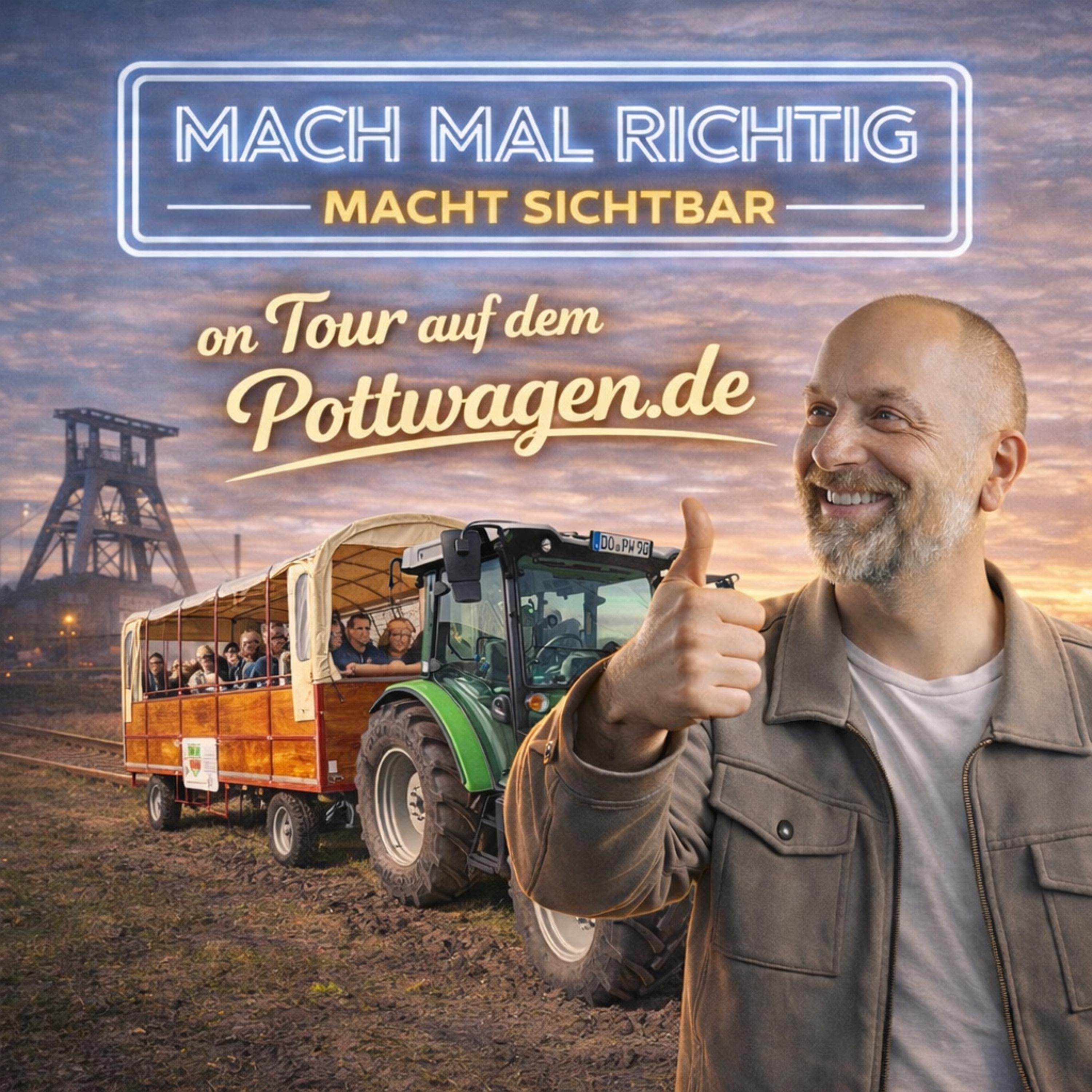 Mach mal sichtbar: on Tour auf dem Pottwagen.de