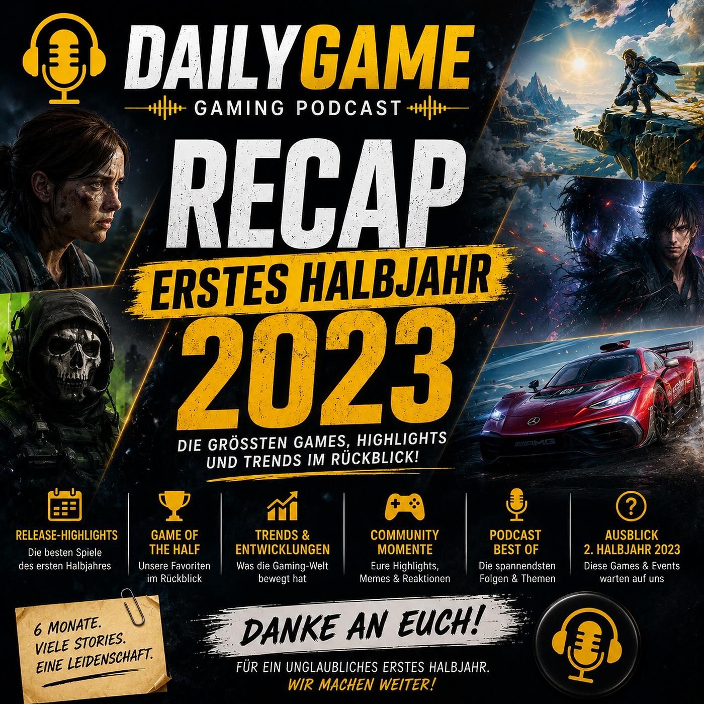 Recap des ersten Gaming-Halbjahres 2023