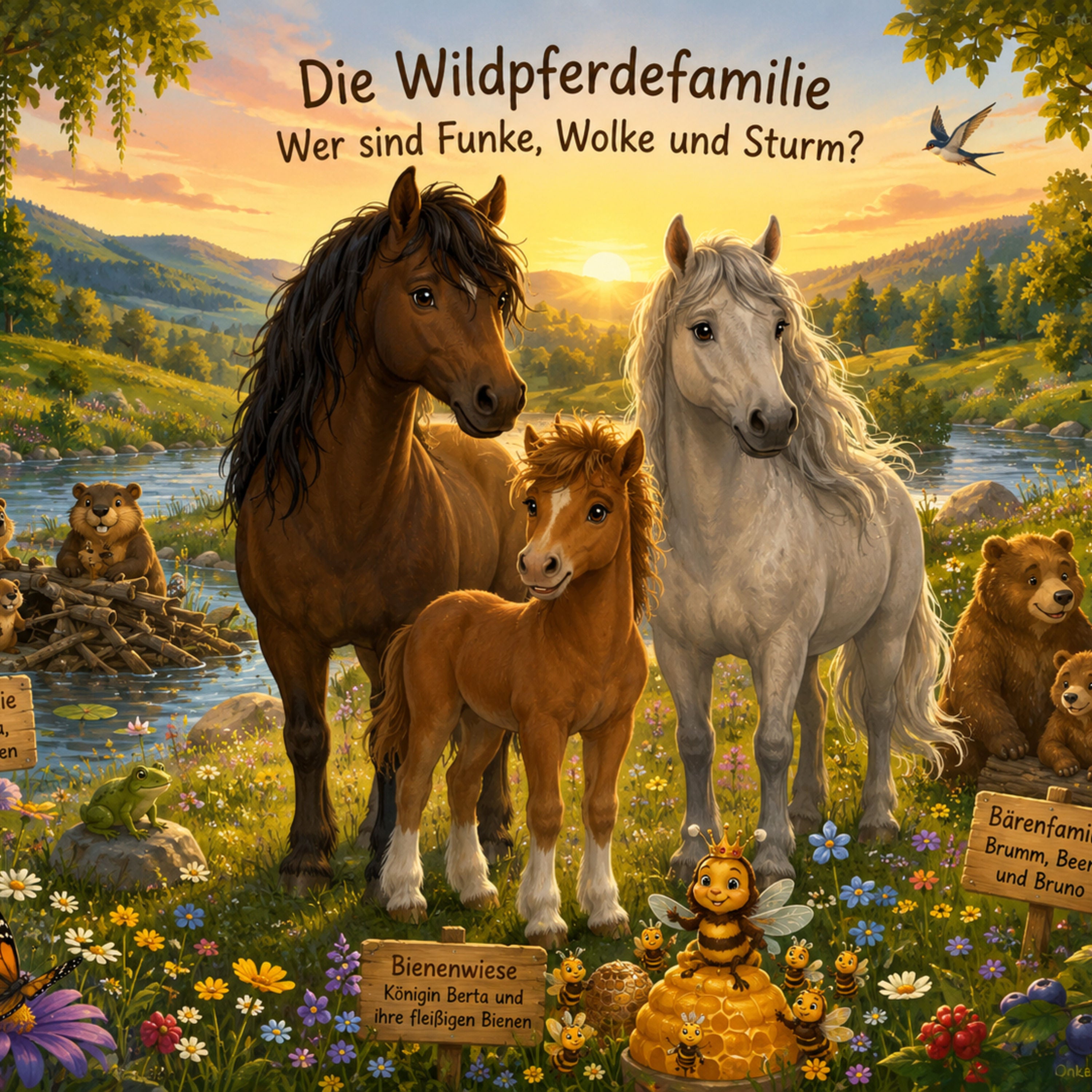 Das Tal der Wildpferde | „Gute Nacht“-Geschichte”