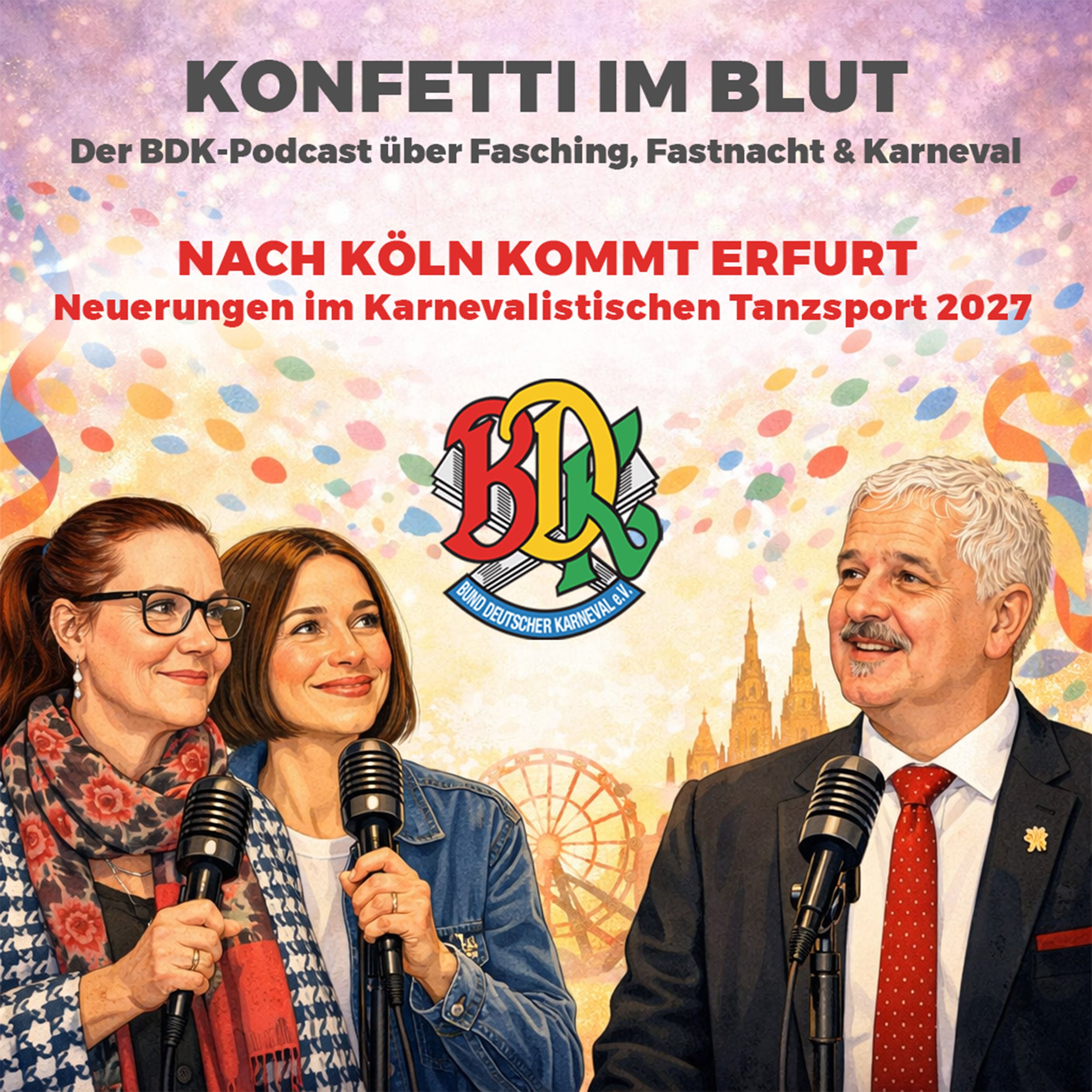 Nach Köln kommt Erfurt! Neuerungen im Karnevalistischen Tanzsport 2027