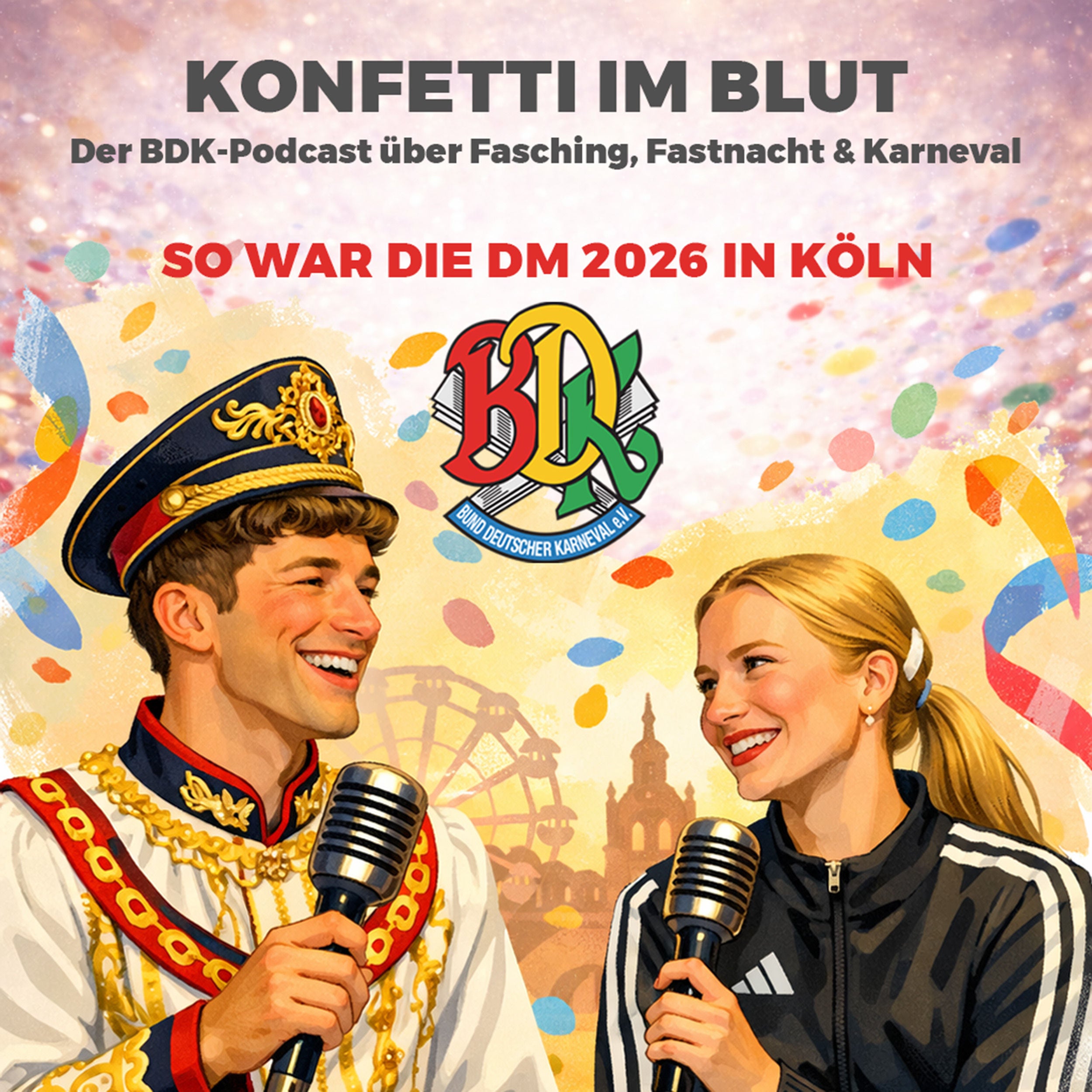 Konfetti im Blut - So waren die Deutschen Meisterschaften 2026 in Köln