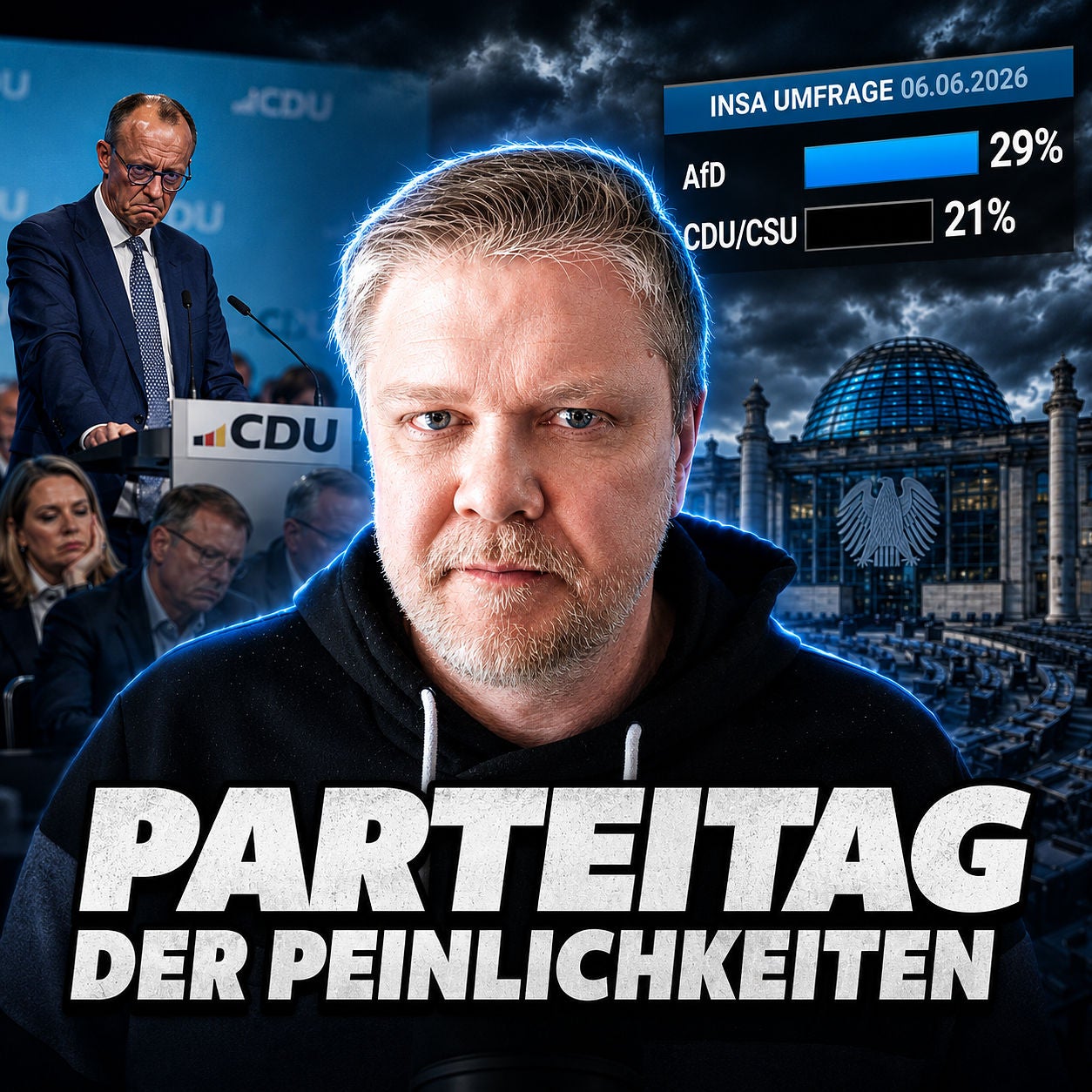 #590: CDU Delegierte müssen zum Klatschen motiviert werden – gleichzeitig zieht die AfD davon!
