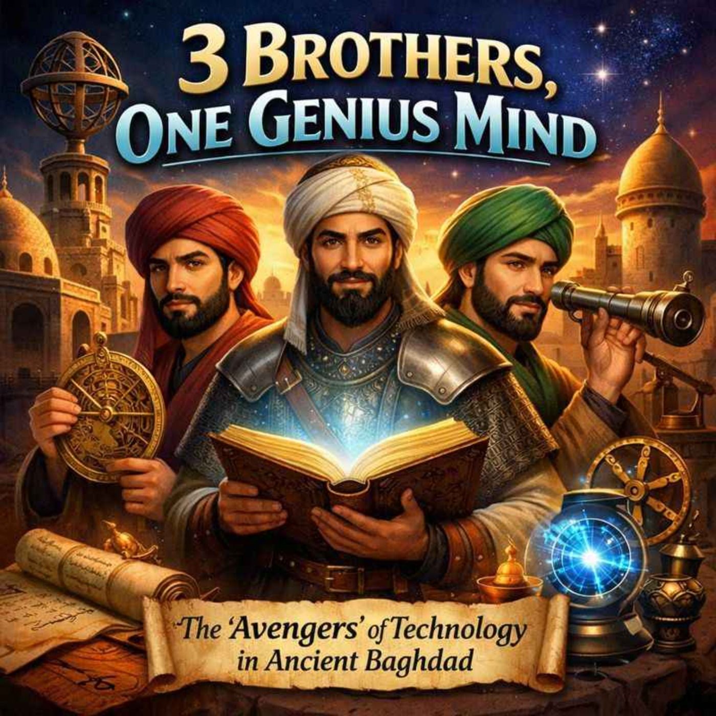 3 Brothers, One Genius Mind The “Avengers” of Technology in Ancient Baghdad