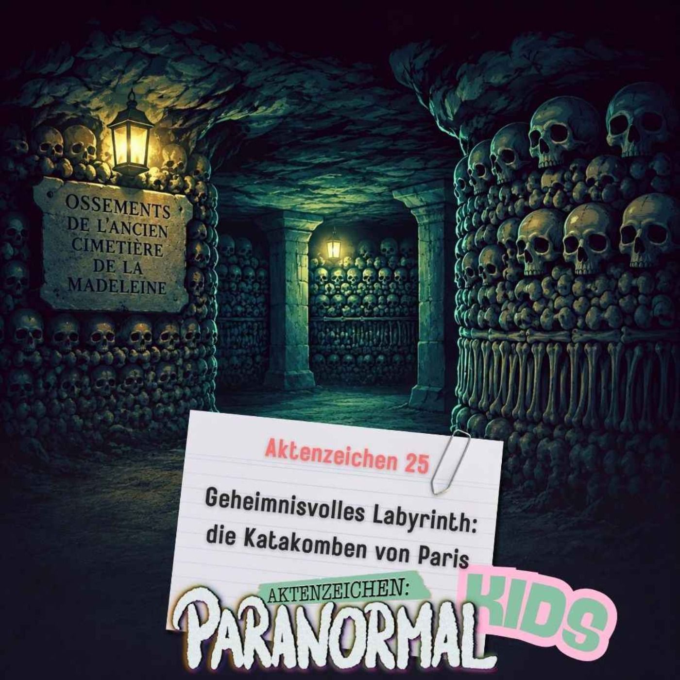 AZ KIDS #25 - Geheimnisvolles Labyrinth: die Katakomben von Paris