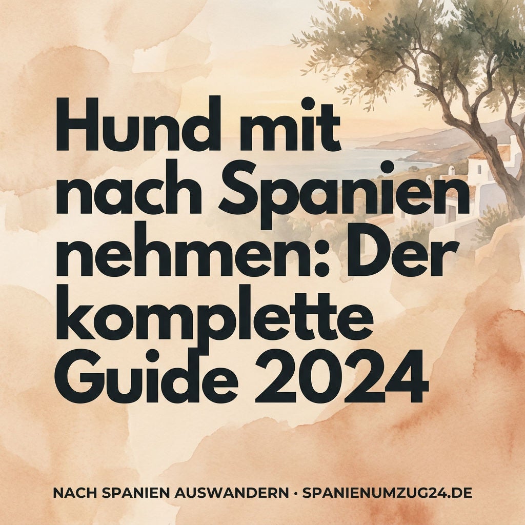 Hund mit nach Spanien nehmen: Der komplette Guide 2024