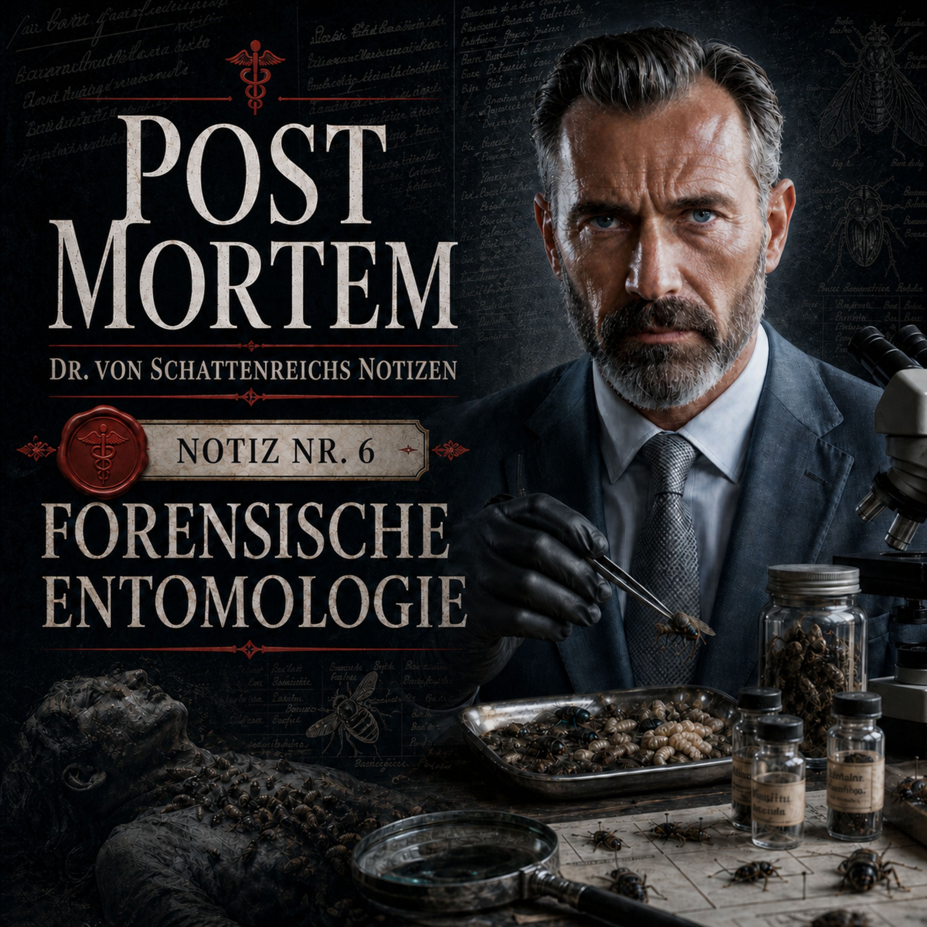 Post Mortem - Notiz #06: Forensische Entomologie