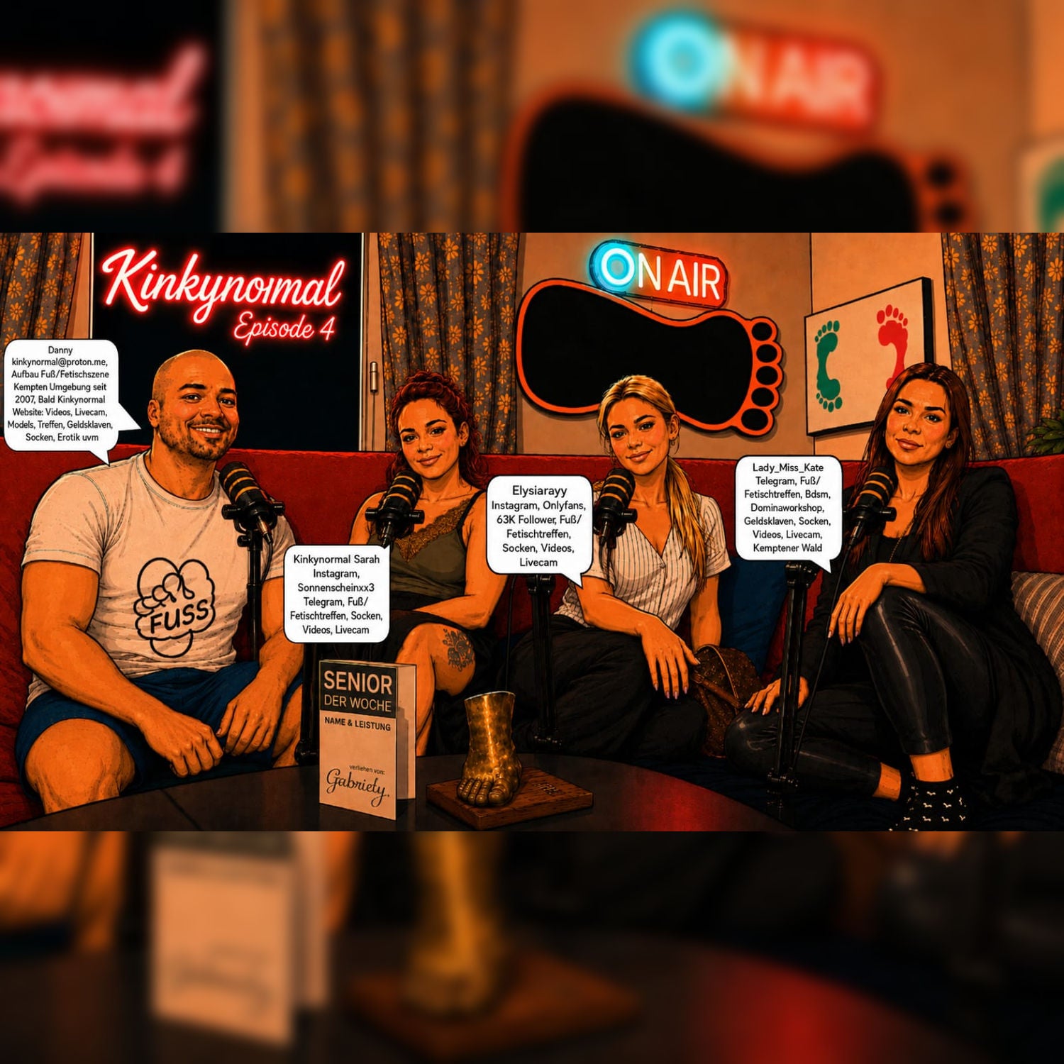#004 Bdsm Fetisch Striptease Kemptener Wald Domina Workshop Klinikspiele zu Gast Moneydom Lady Kate