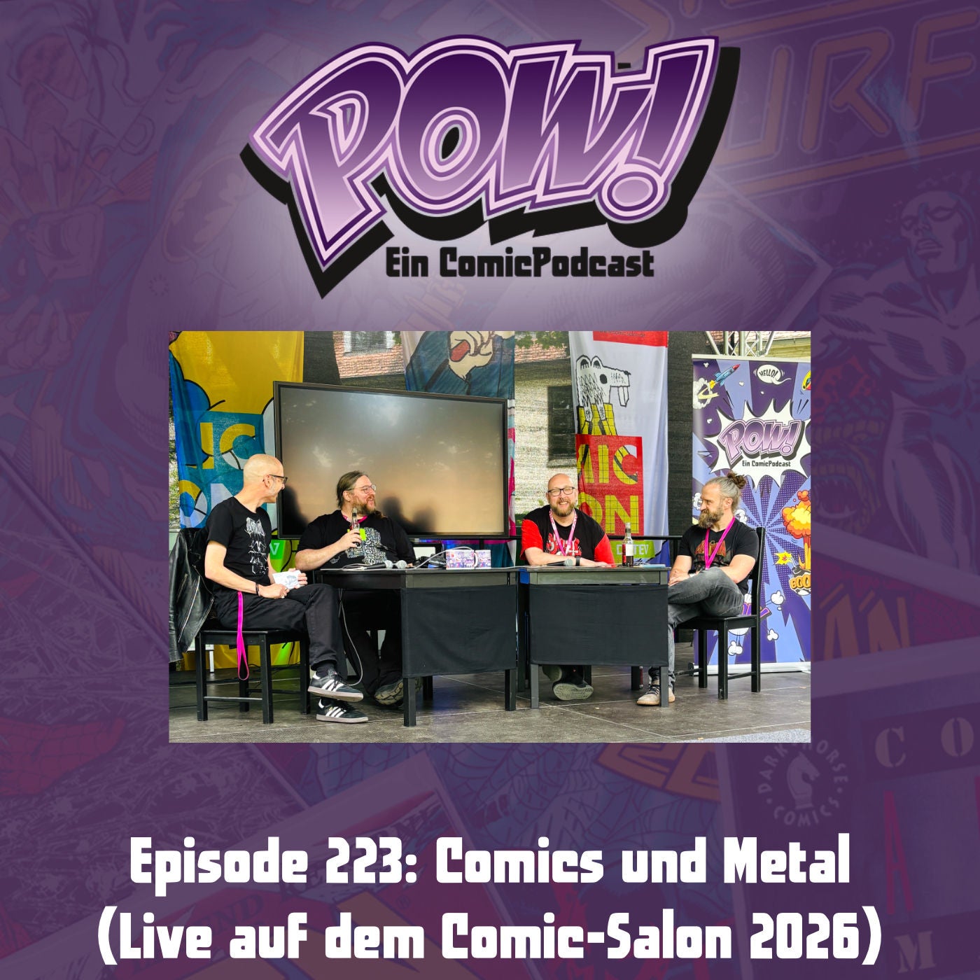 Ep. 223: Comics und Metal (Live auf dem Comic-Salon 2026)