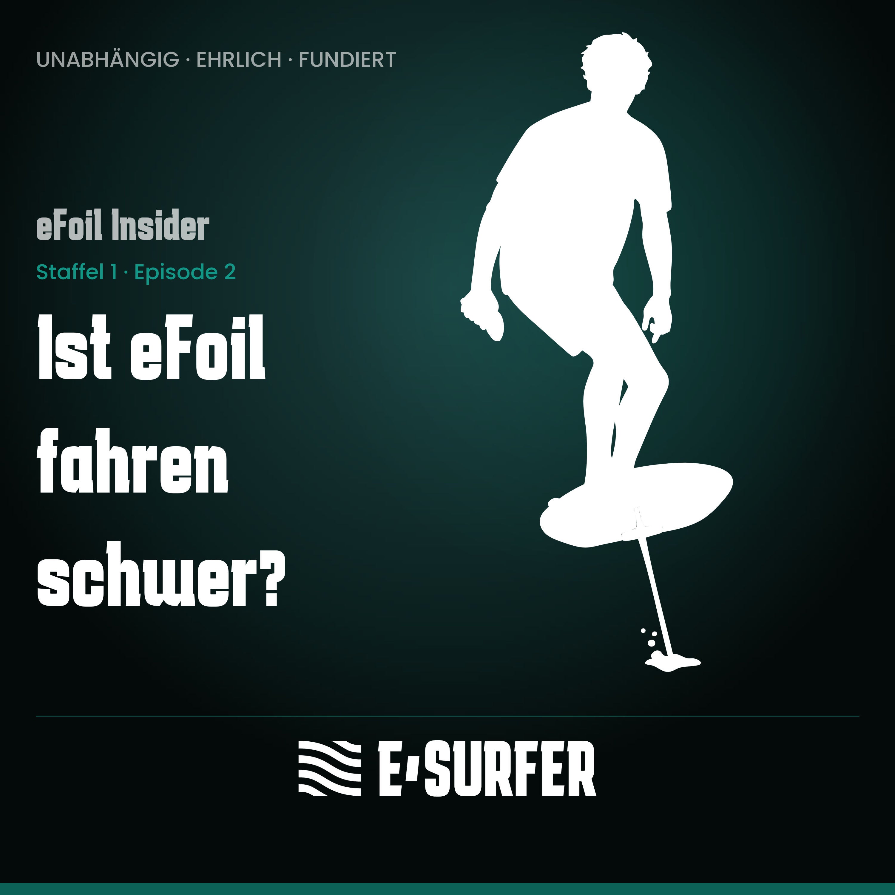 Ist eFoil fahren schwer?