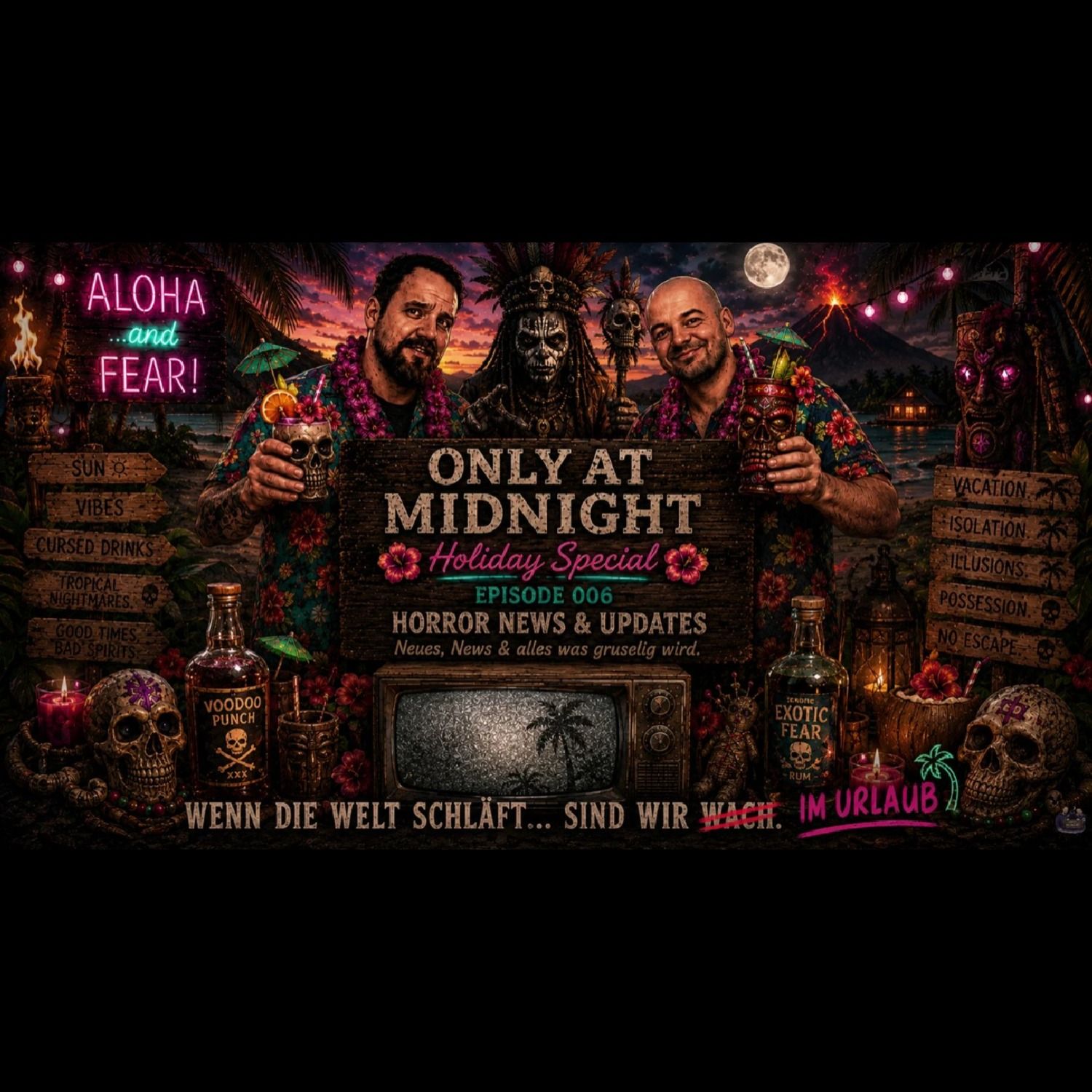 #007 - Urlaubsfolge 2: Blair Witch Reboot 2027, Evil Dead Burn und Horror-Talk | Only at Midnight