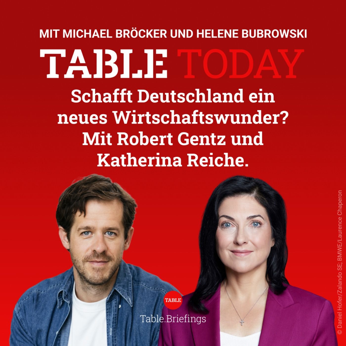 Schafft Deutschland ein neues Wirtschaftswunder? Mit Robert Gentz und Katherina Reiche.