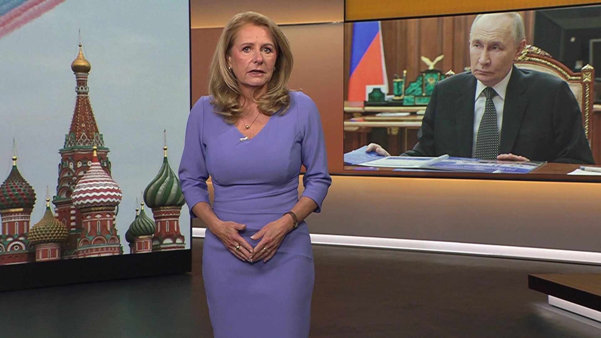 Thema u.a.: Putin fürchtet ukrainische Angriffe