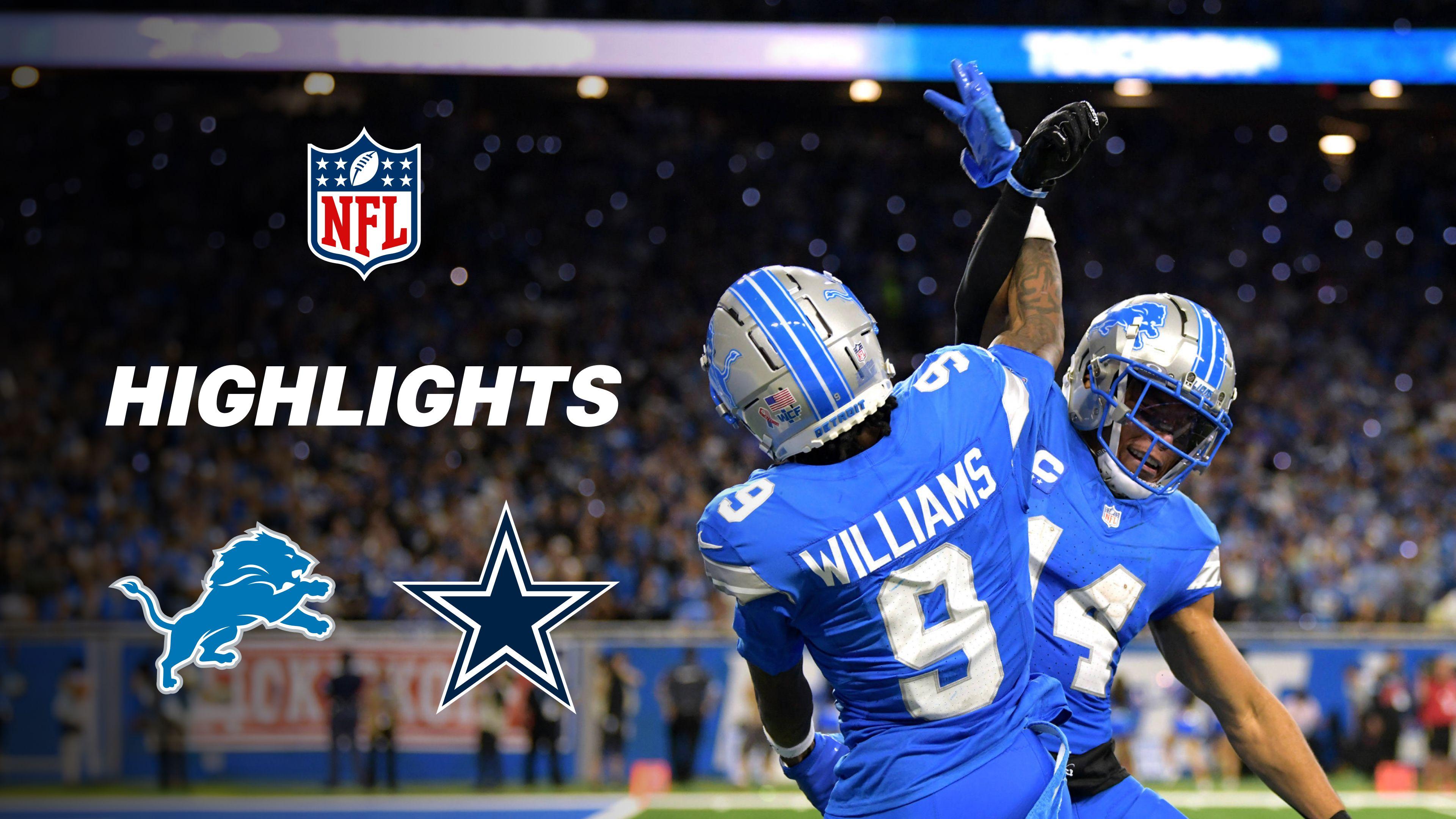 Week 6: Detroit Lions at Dallas Cowboys - Highlights