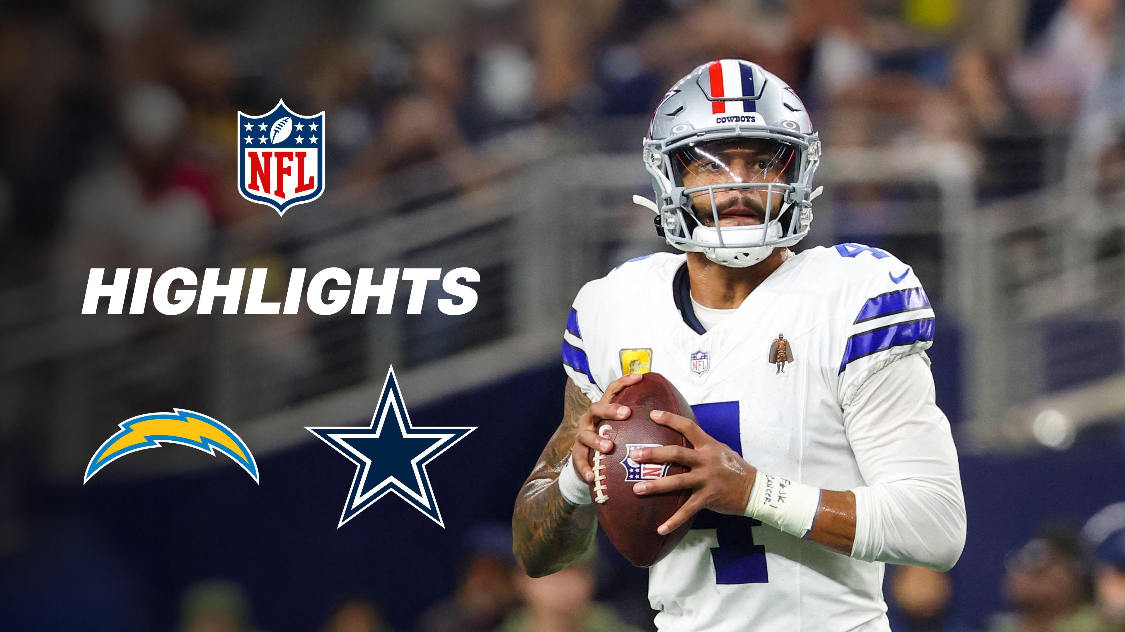 WEEK 16: Los Angeles Chargers at Dallas Cowboys - Highlights
